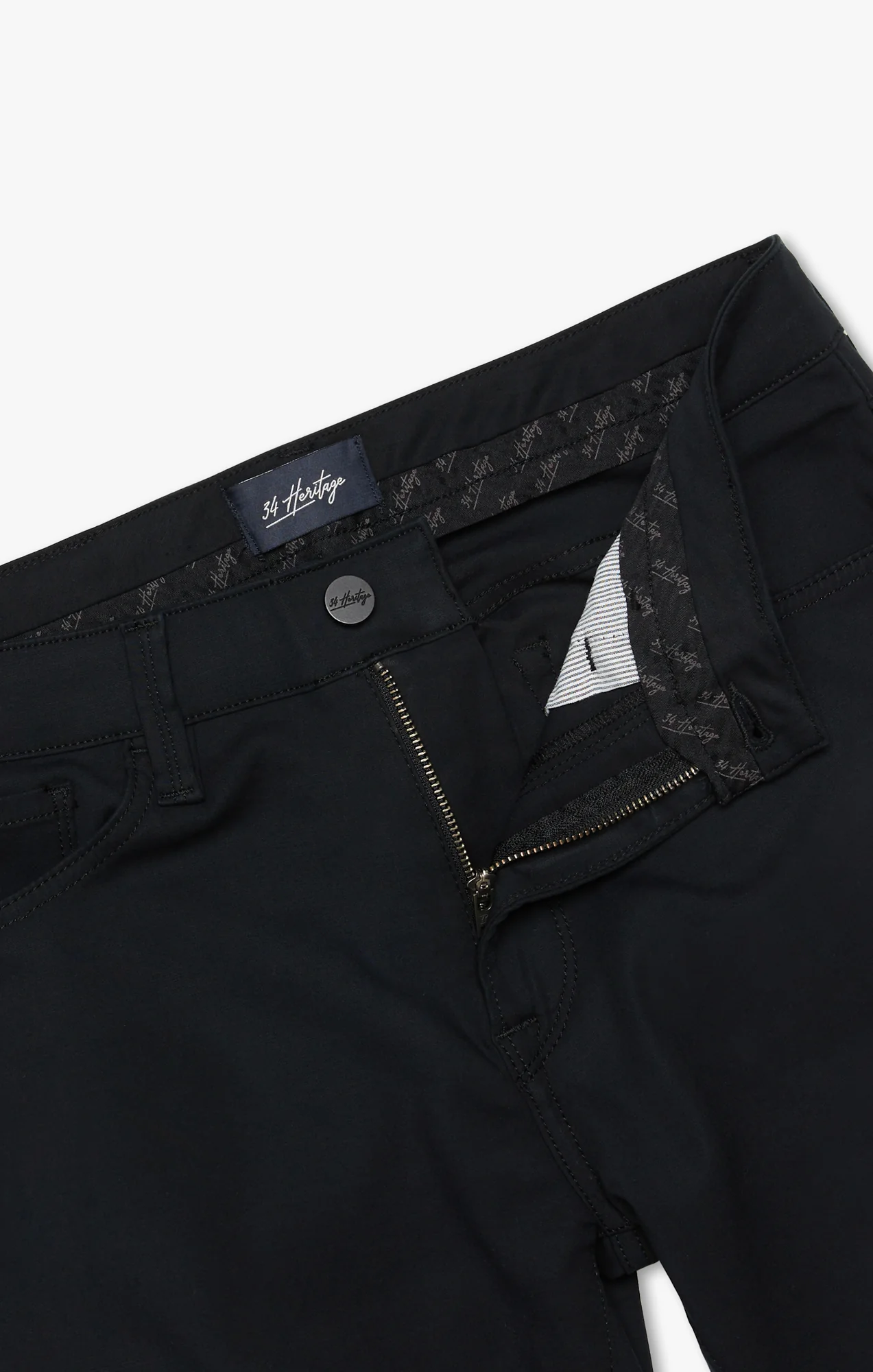 Charisma Relaxed Straight Pants in Black High Flyer - Image 8