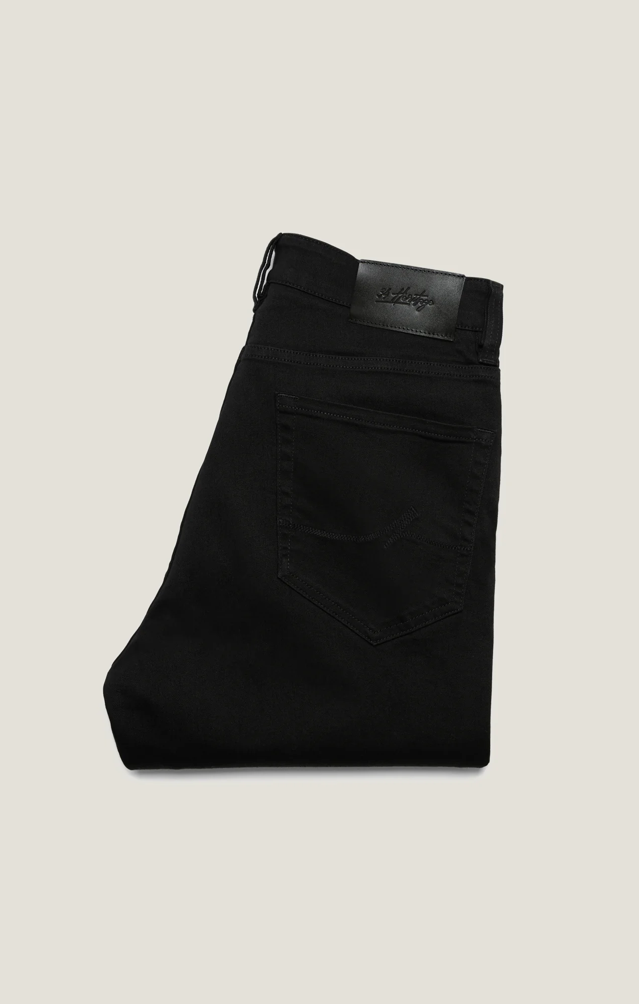 Charisma Relaxed Straight Pants in Black Siena - Image 8