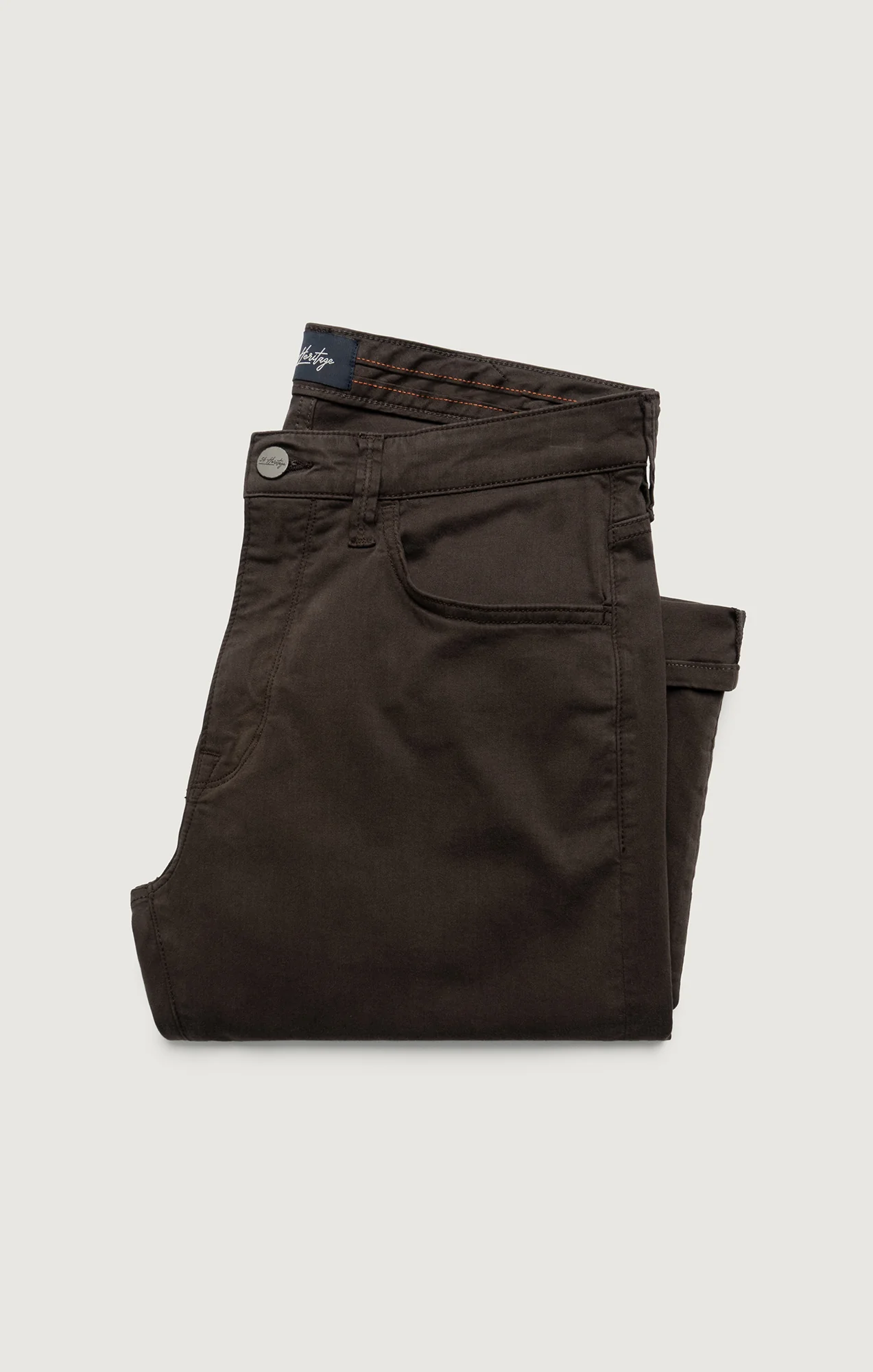 Courage Straight Leg Pants in Brunette Twill - Image 7