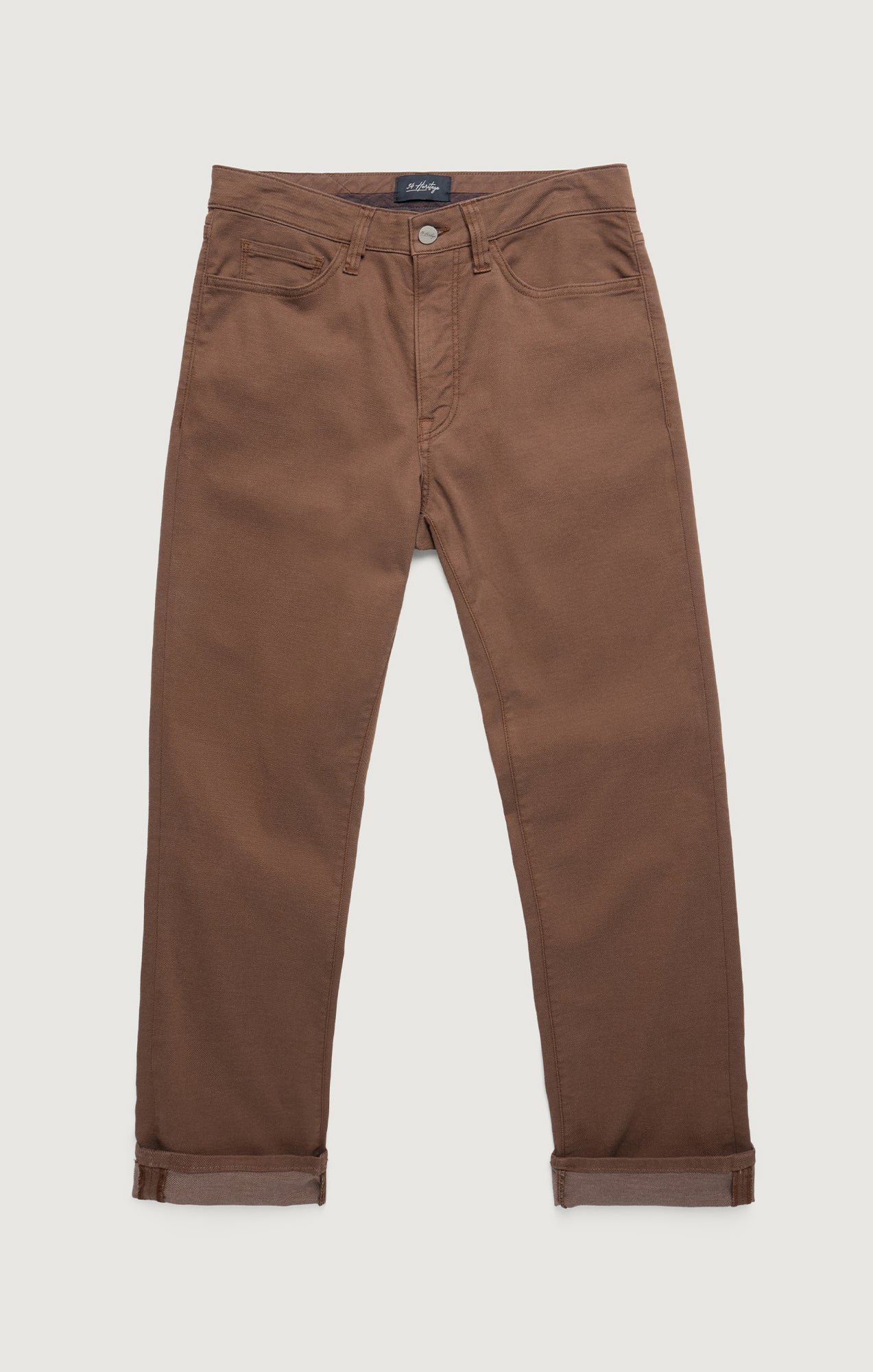 Charisma Relaxed Straight Pants in Cappuccino Coolmax - Image 5