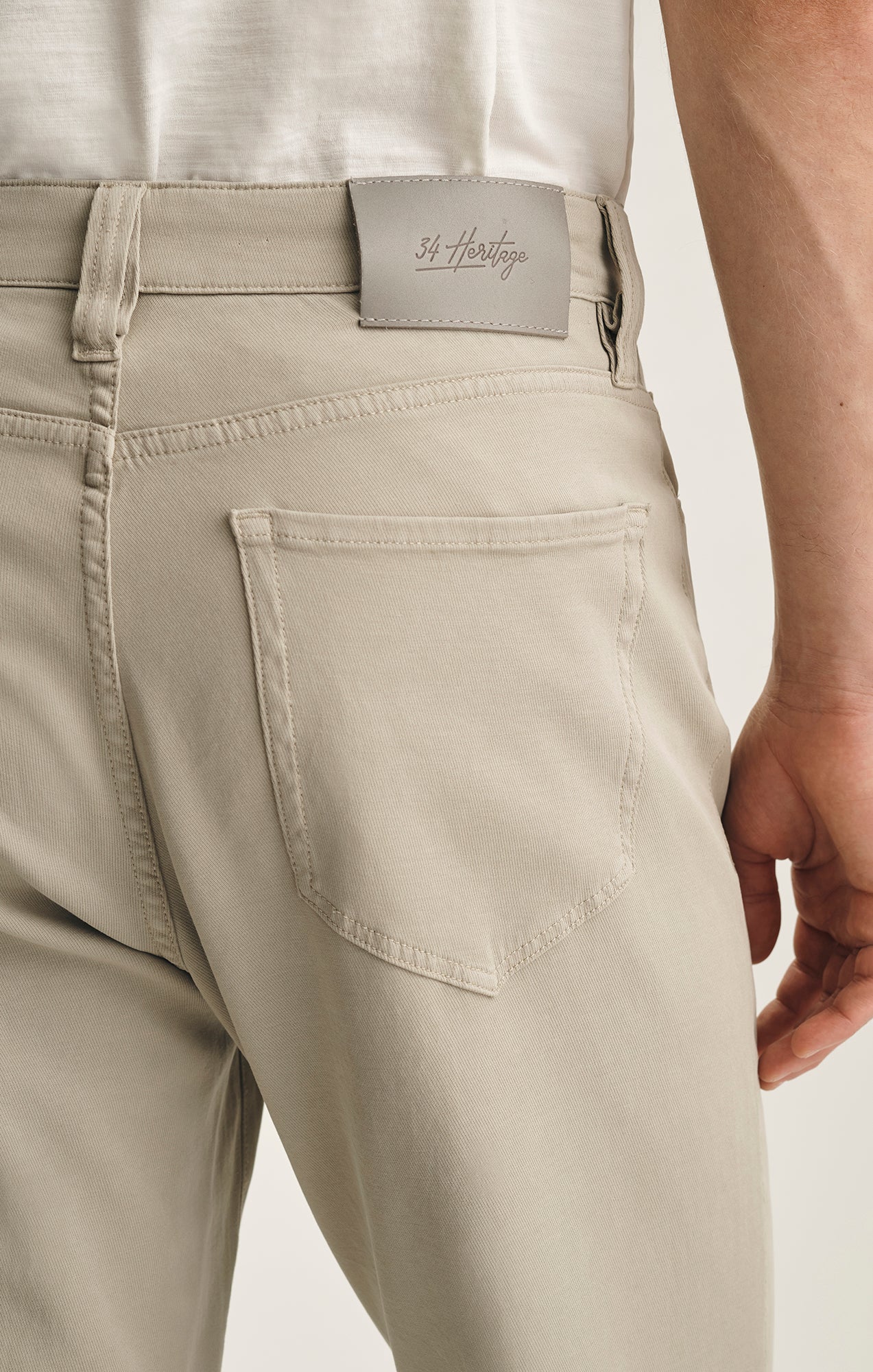Charisma Relaxed Straight Pants In Cashmere Cloud Luxe - Image 4