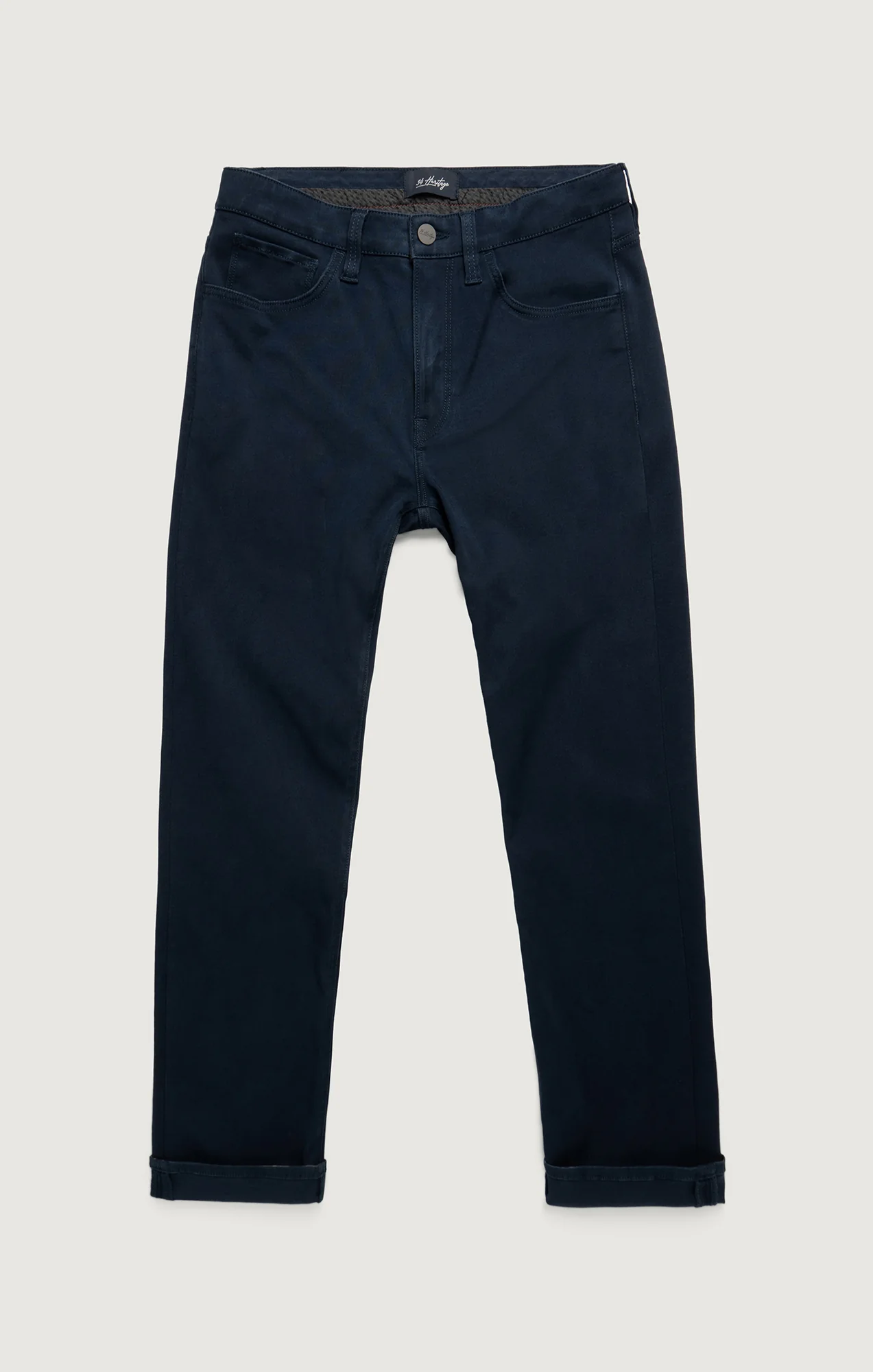 Charisma Relaxed Straight Pants in Dark Navy Cloud Luxe - Image 5