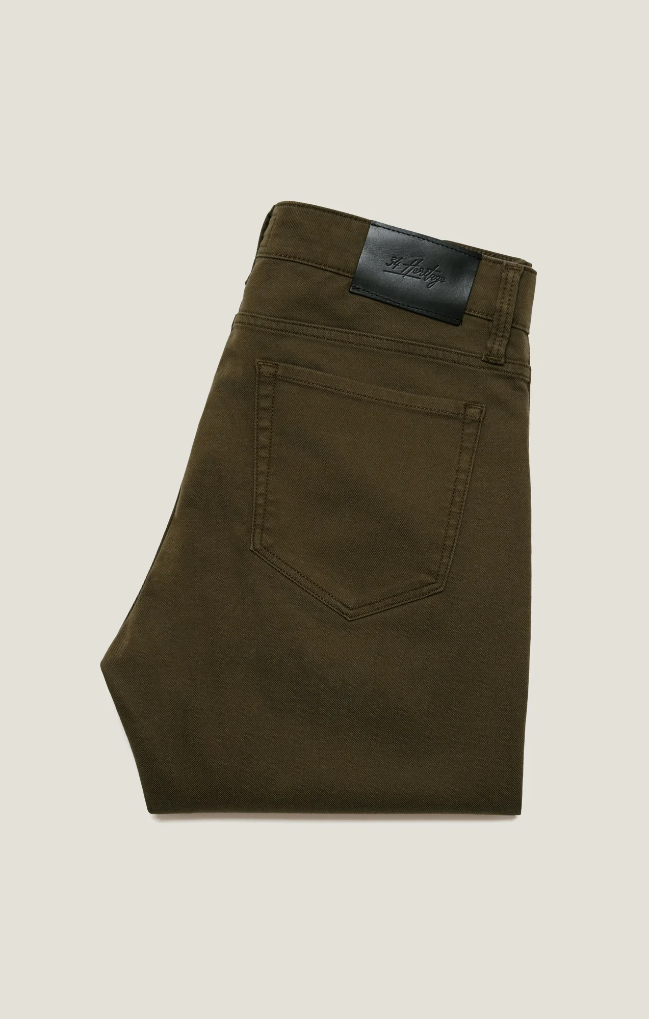 Charisma Relaxed Straight Pants in Dusky Green Coolmax - Image 8