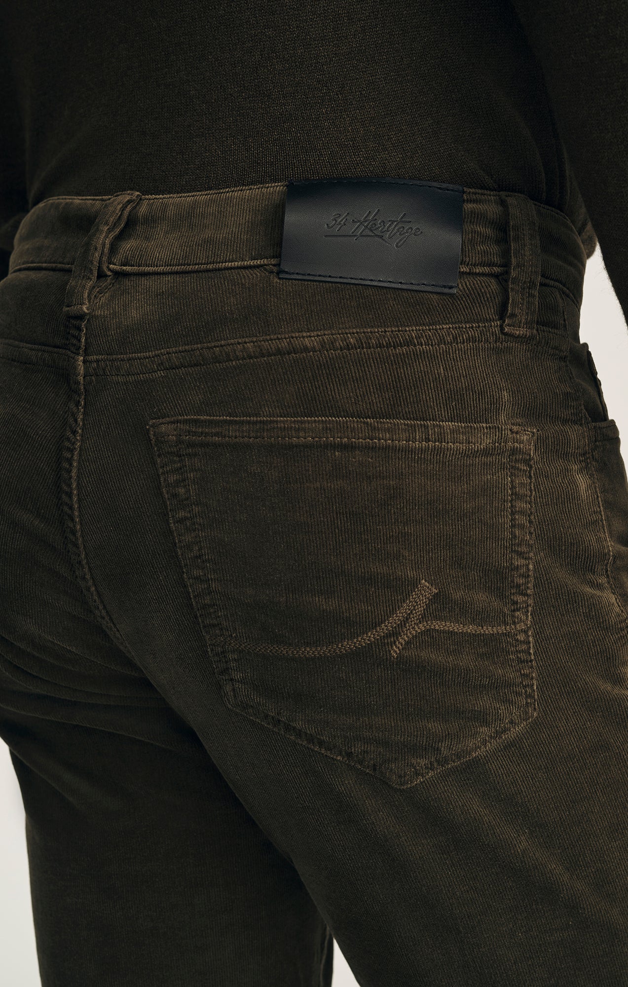 Charisma Relaxed Straight Pants in Fern Cord - Image 6