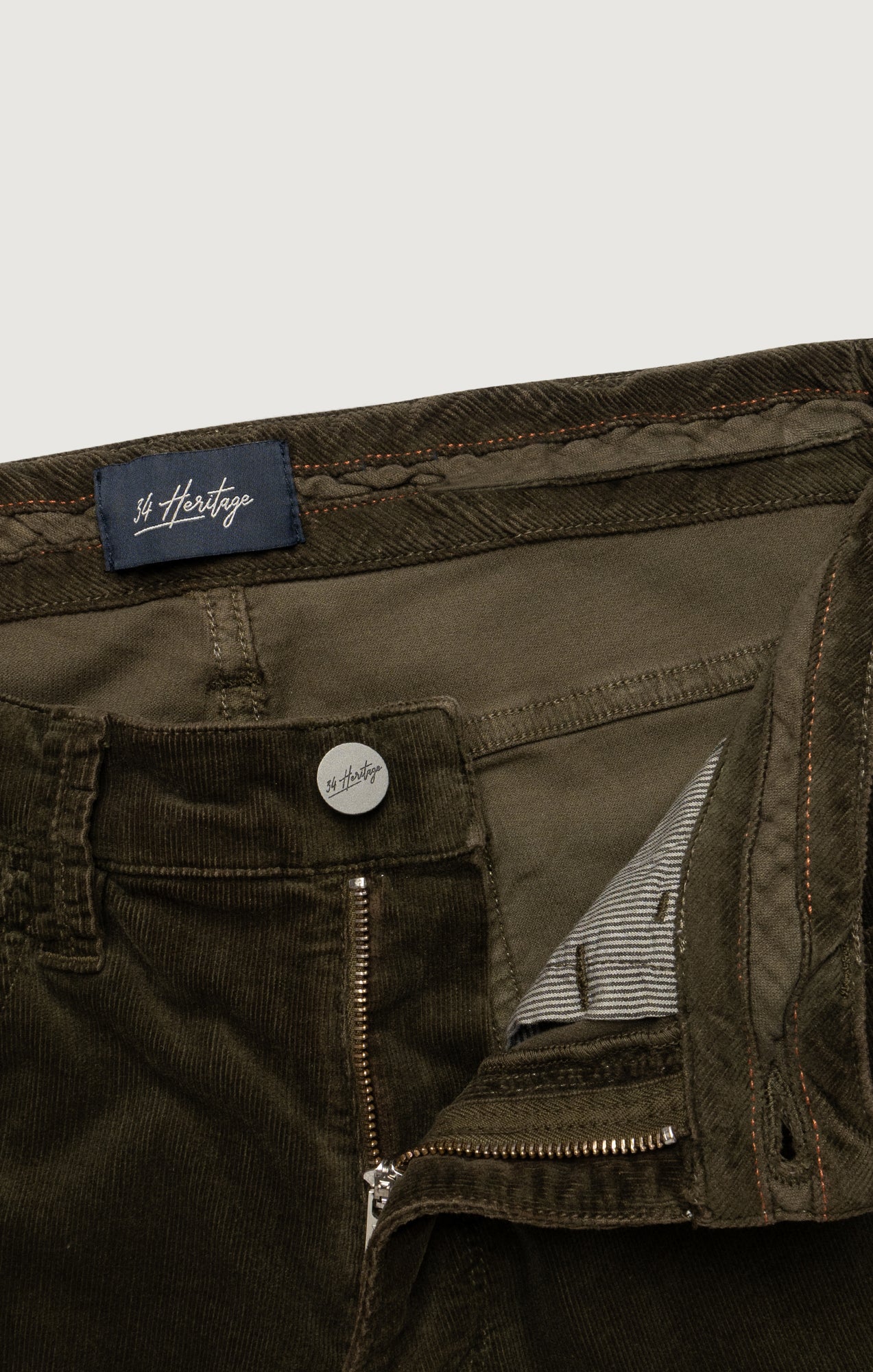 Charisma Relaxed Straight Pants in Fern Cord - Image 9