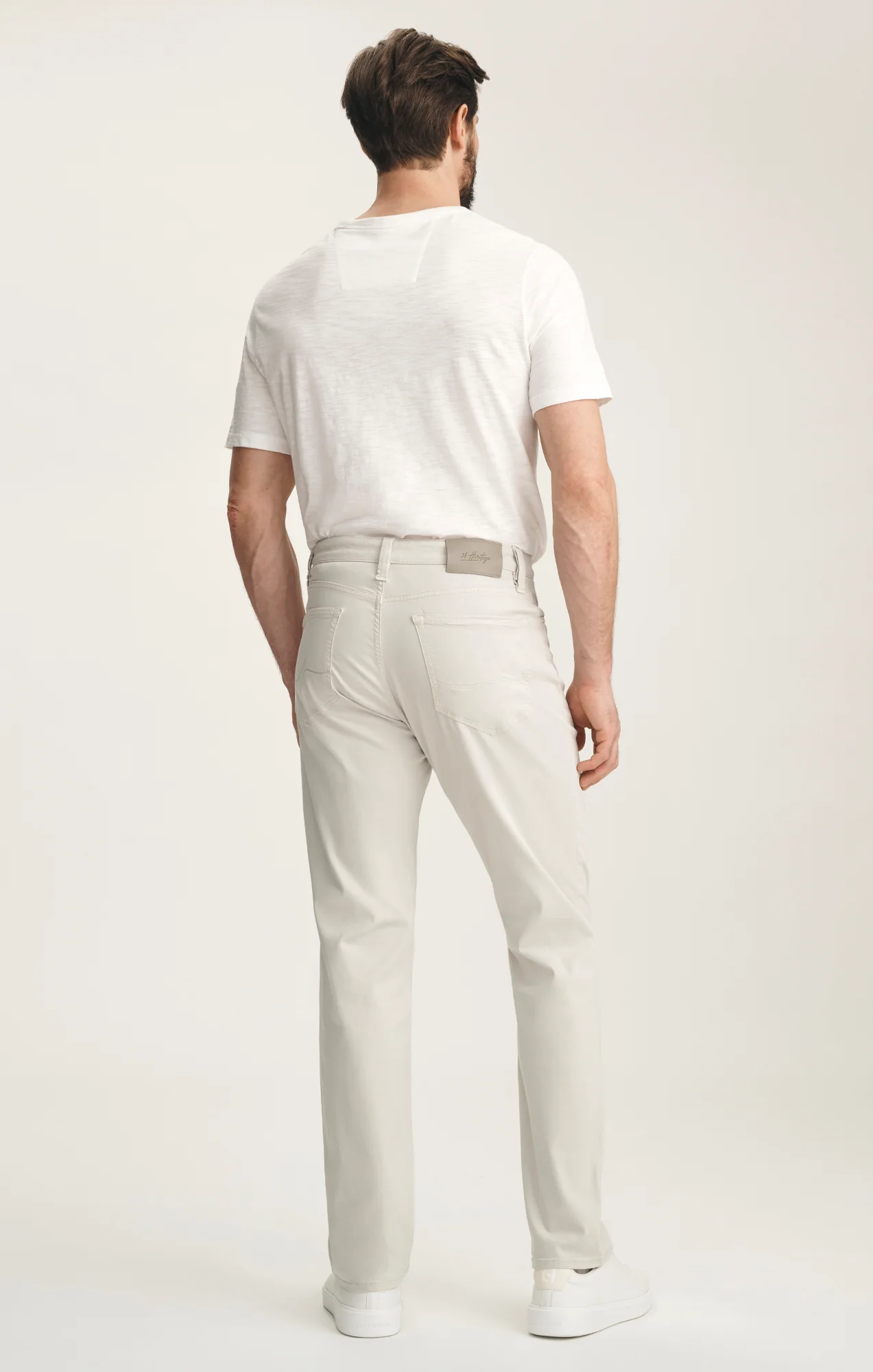 Charisma Relaxed Straight Pants In Glacier Twill - Image 3