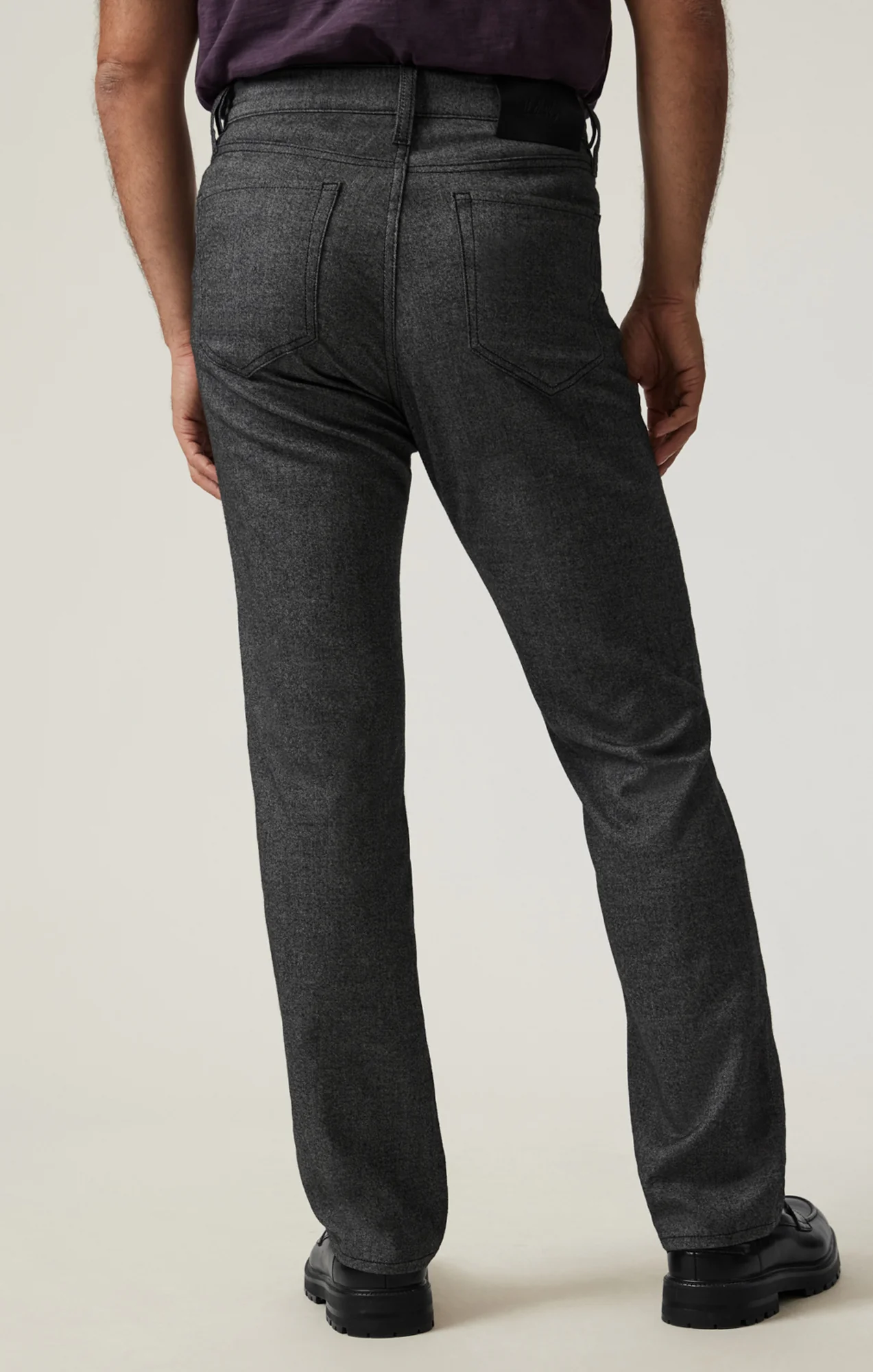 Charisma Relaxed Straight Pants in Grey Elite - Image 4
