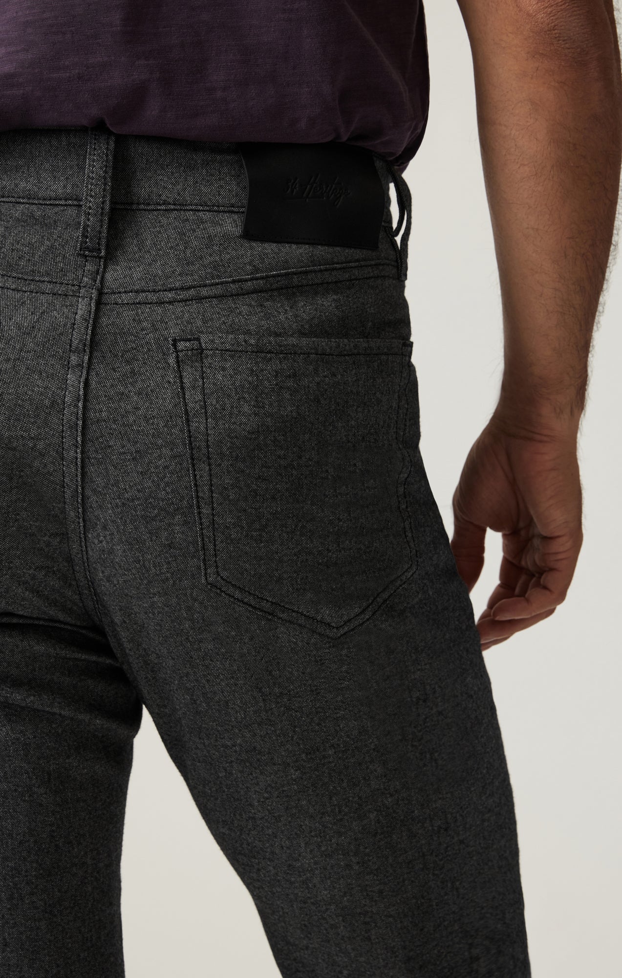 Charisma Relaxed Straight Pants in Grey Elite - Image 5