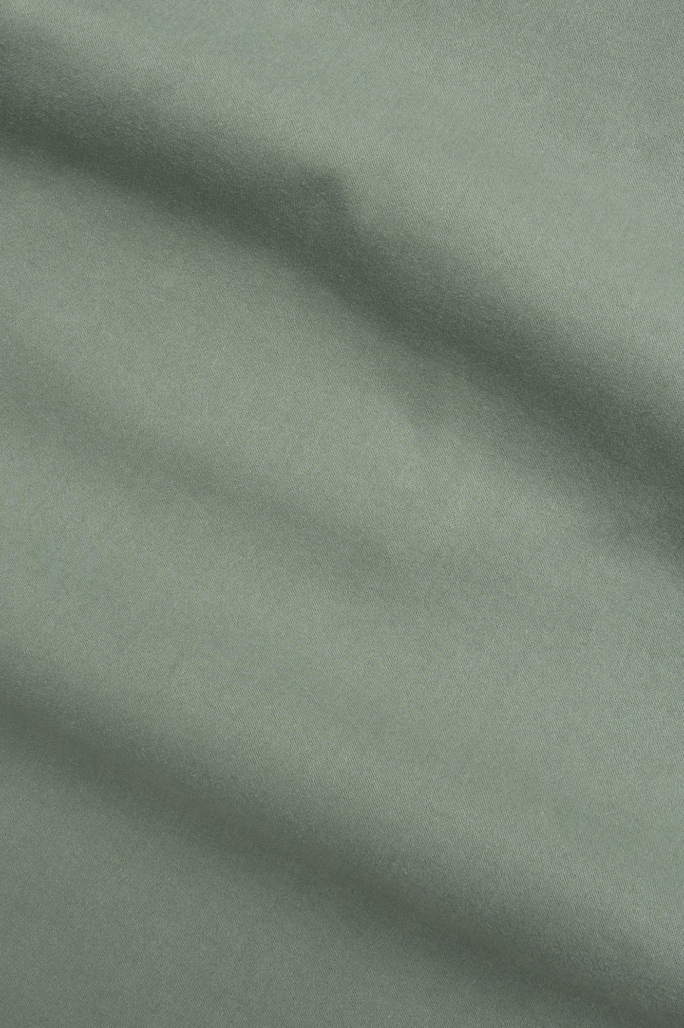 Charisma Relaxed Straight Pants In Iceberg Green Twill - Image 6