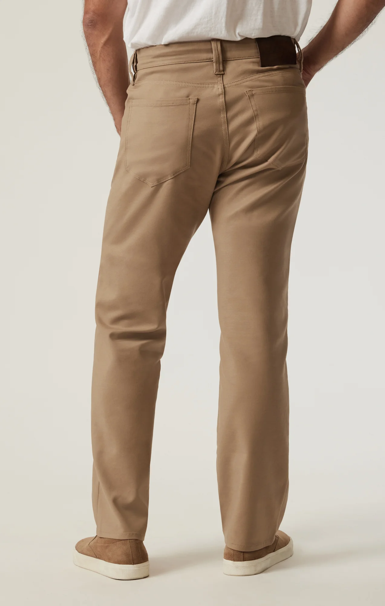 Charisma Relaxed Straight Pants in Khaki High Flyer - Image 5