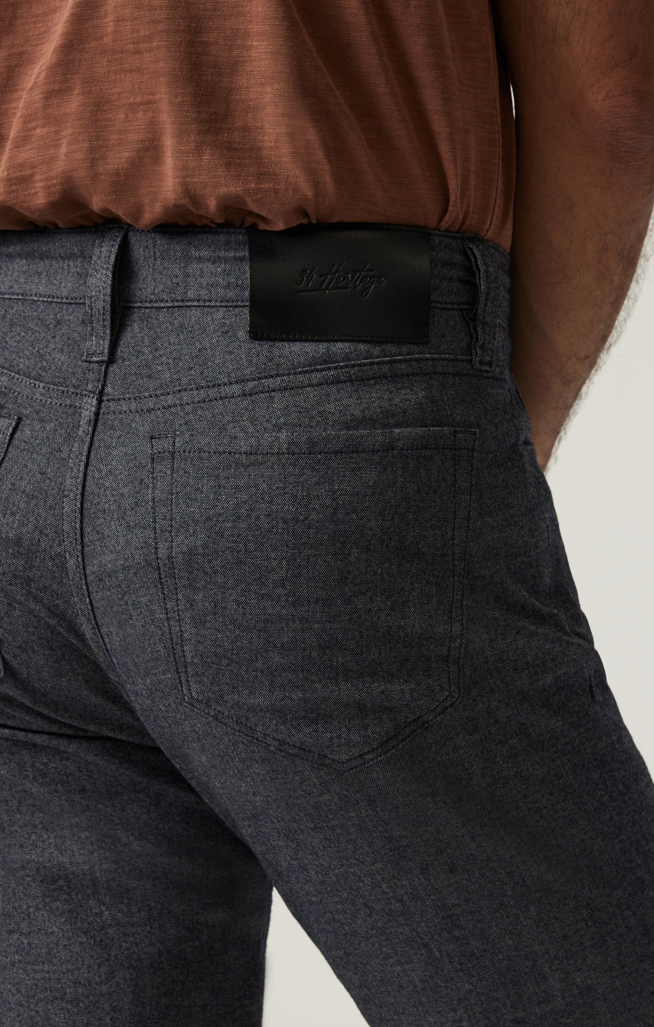 Charisma Relaxed Straight Pants in Navy Elite - Image 5