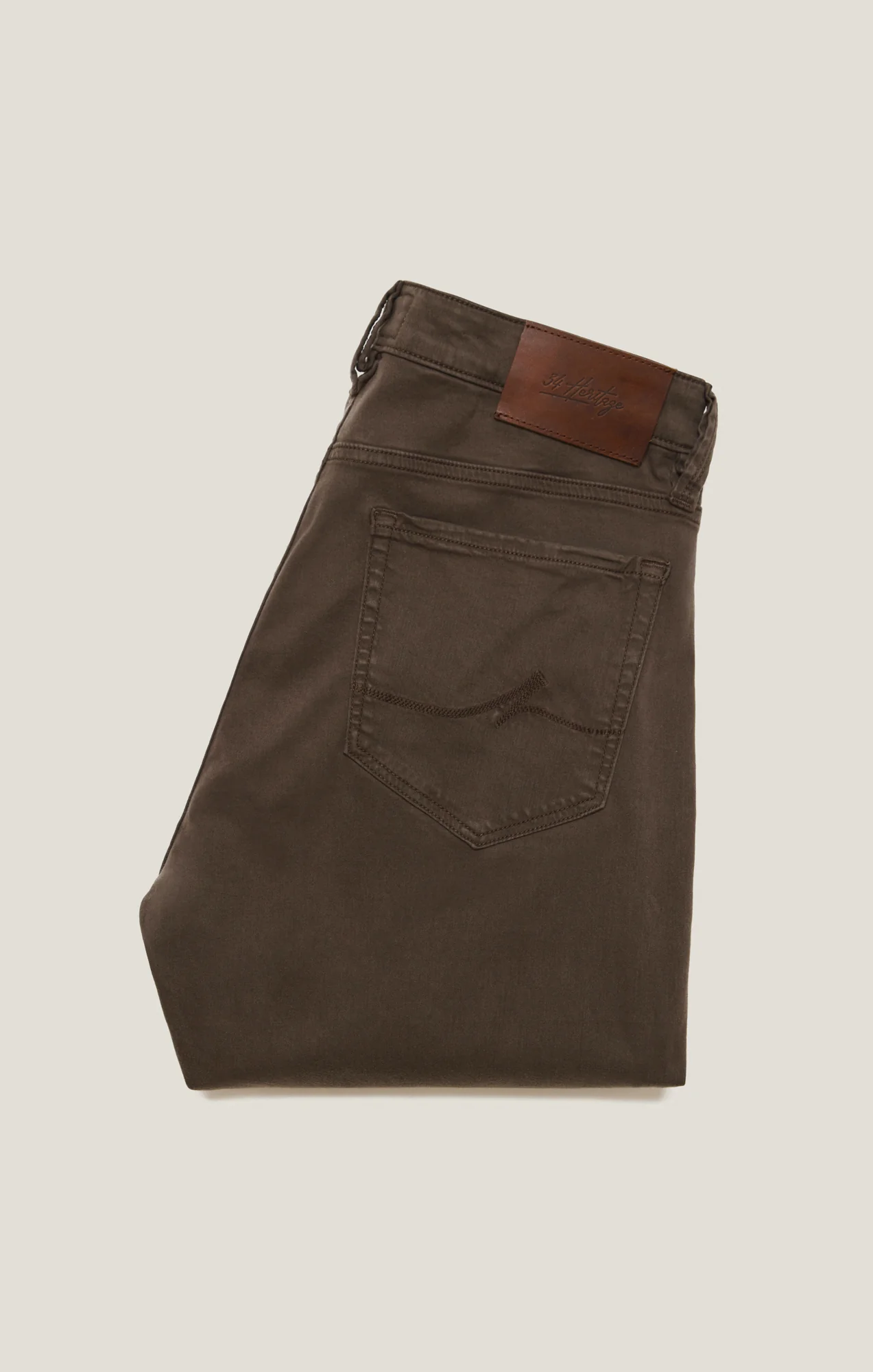 Charisma Relaxed Straight Pants in Oak Twill - Image 8