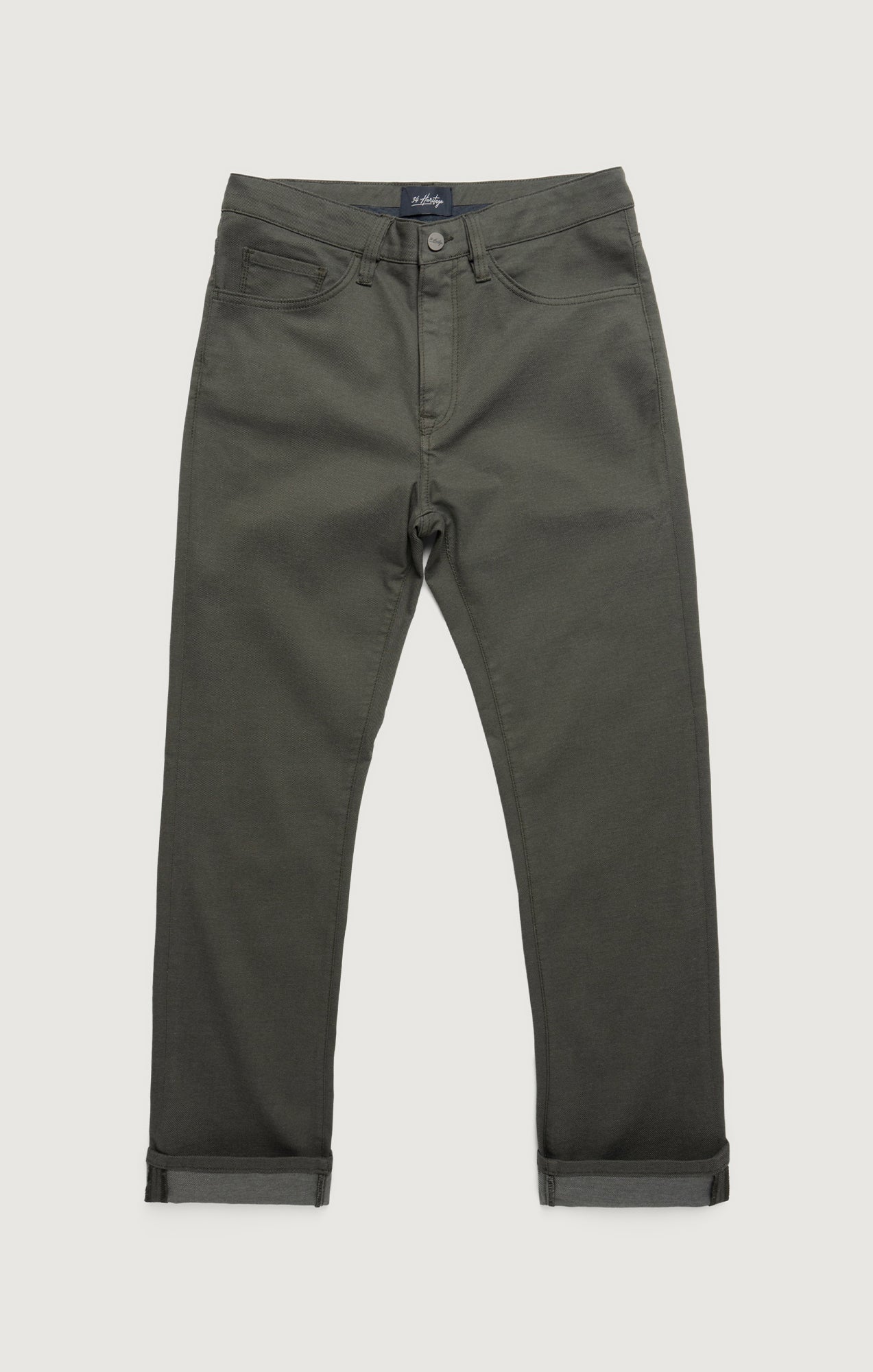 Charisma Relaxed Straight Pants in Peat Coolmax - Image 6