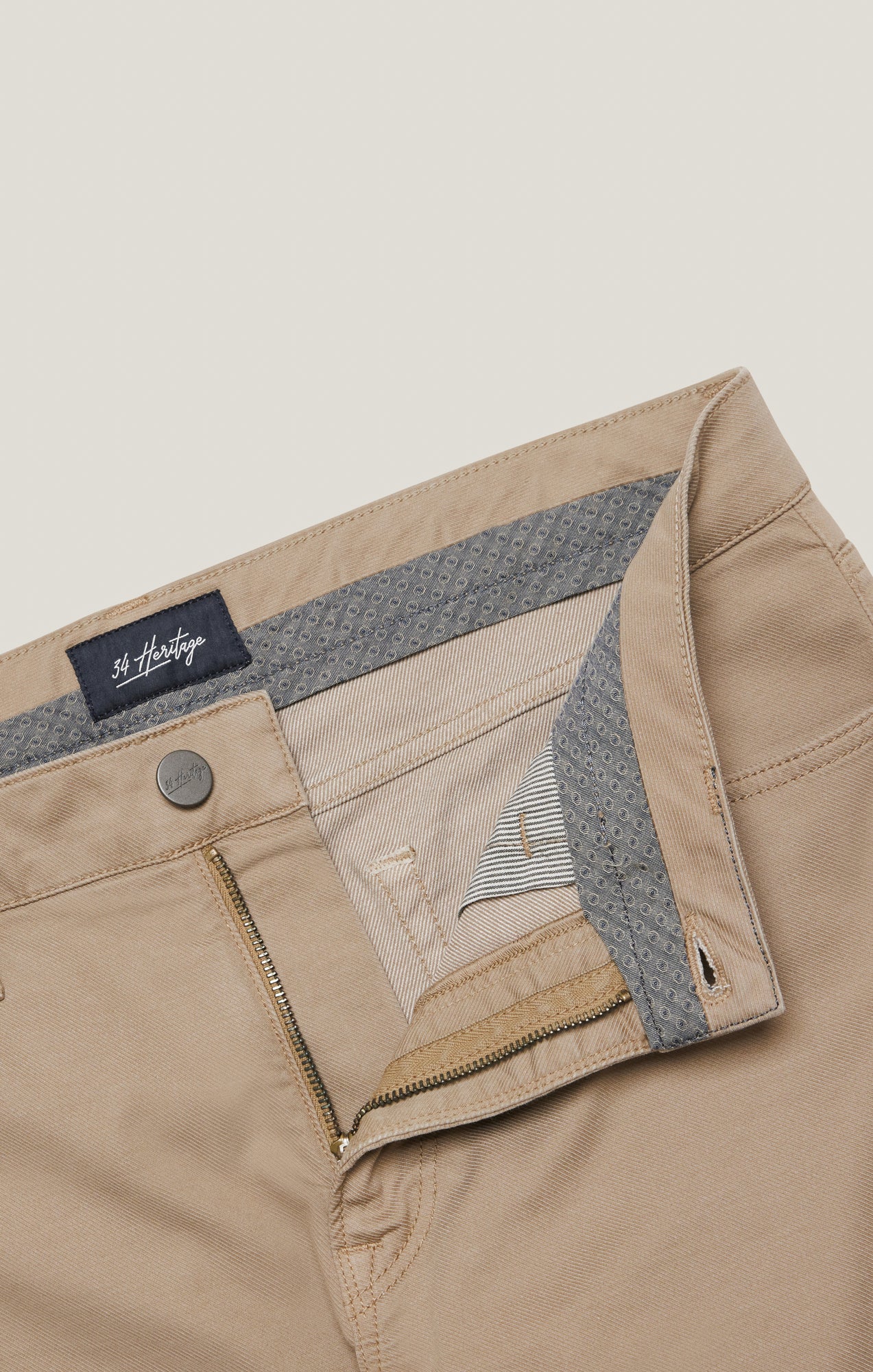 Charisma Relaxed Straight Pants in Sand Coolmax - Image 9