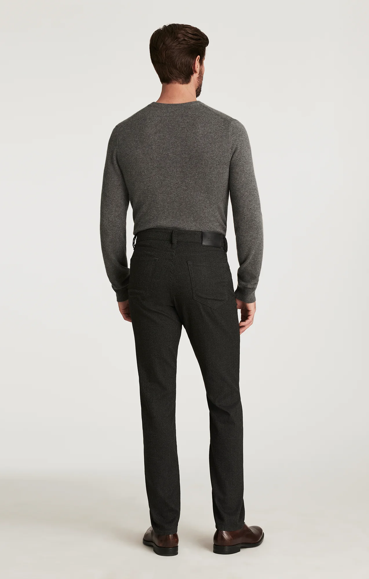 Charisma Relaxed Straight Pants In Smoke Elite - Image 3