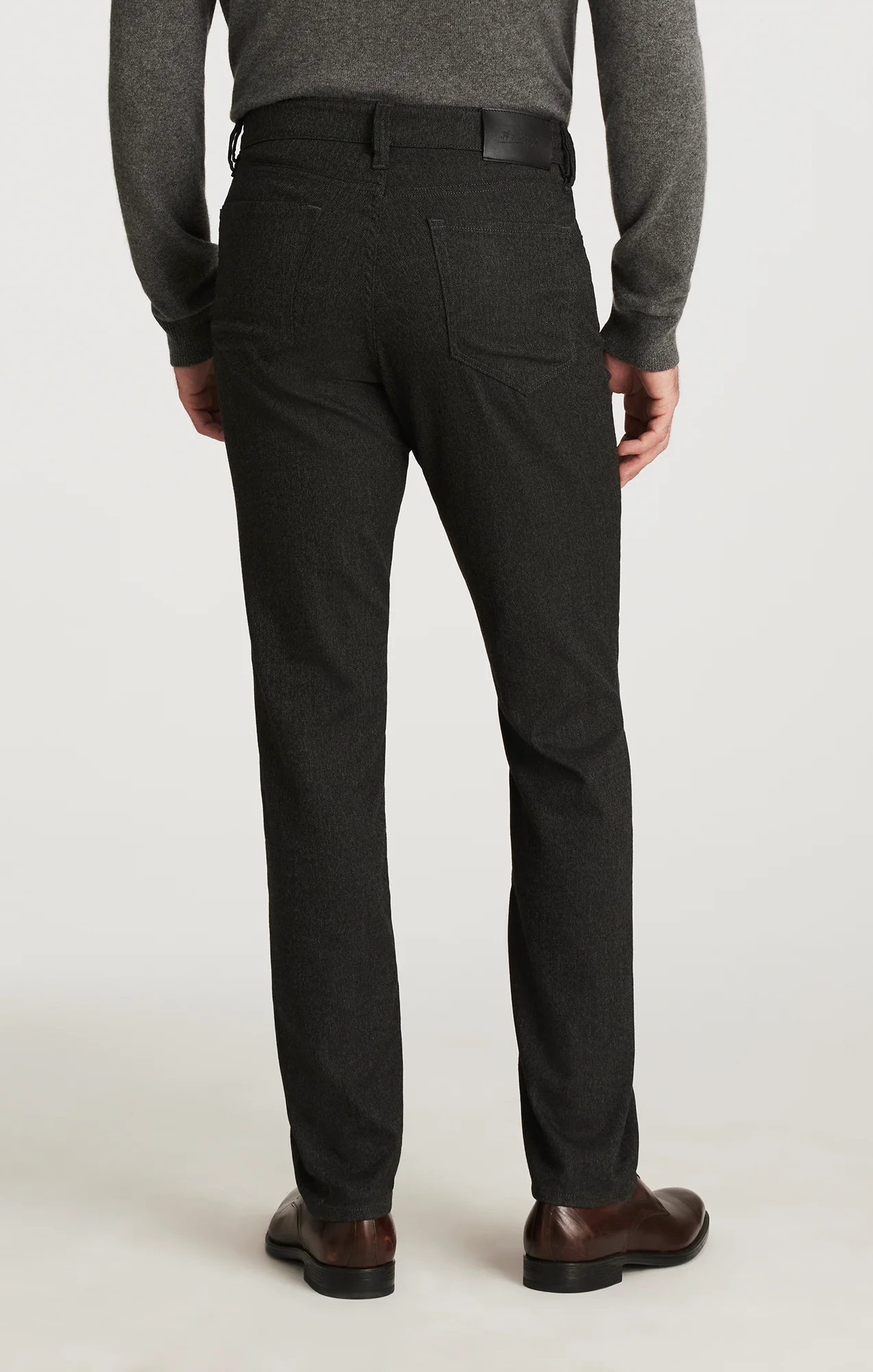 Charisma Relaxed Straight Pants In Smoke Elite - Image 4