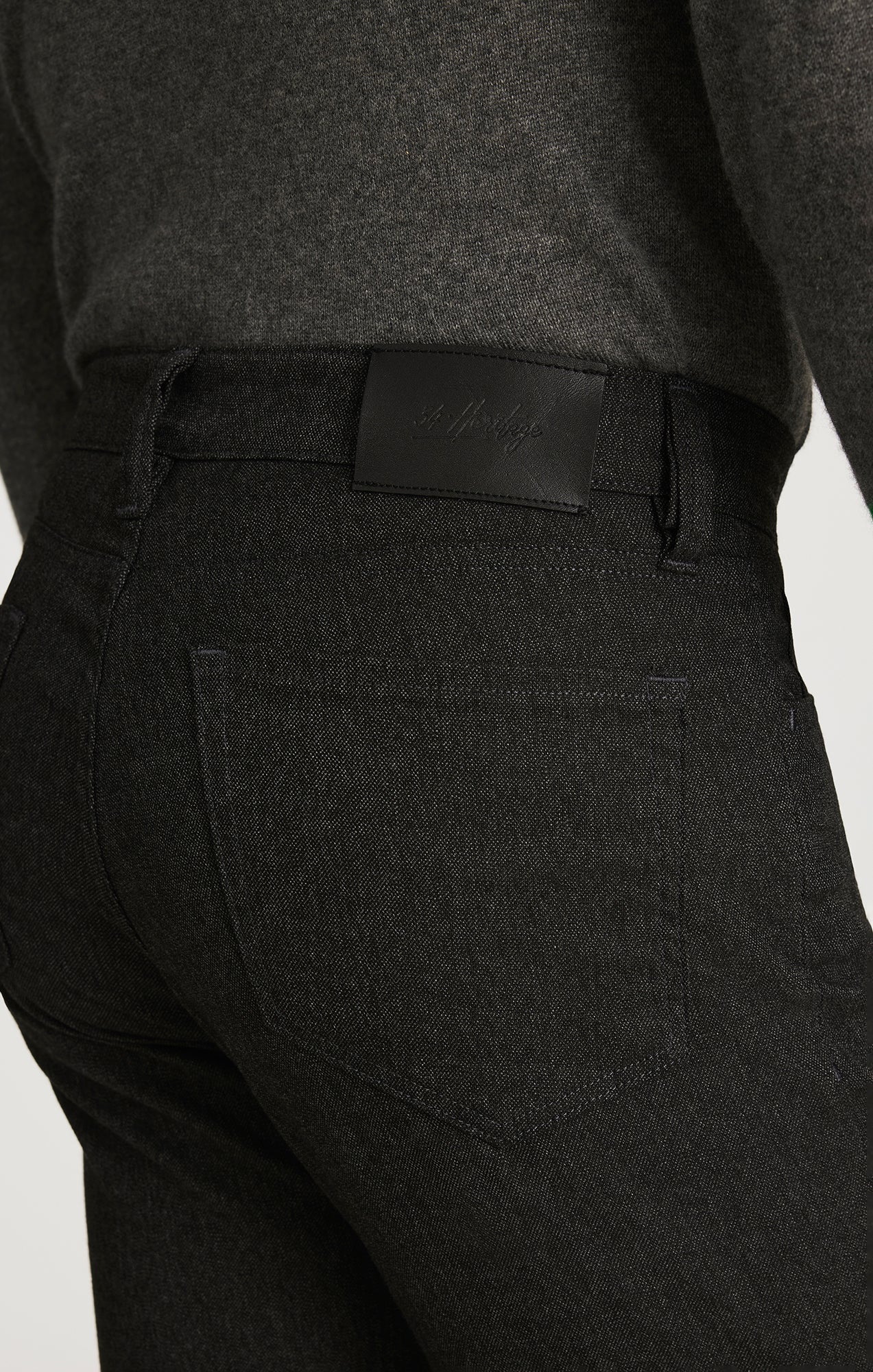 Charisma Relaxed Straight Pants In Smoke Elite - Image 5
