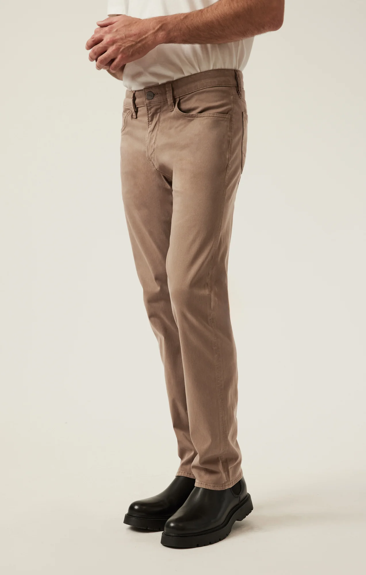 Charisma Relaxed Straight Pants in Timber Twill - Image 3