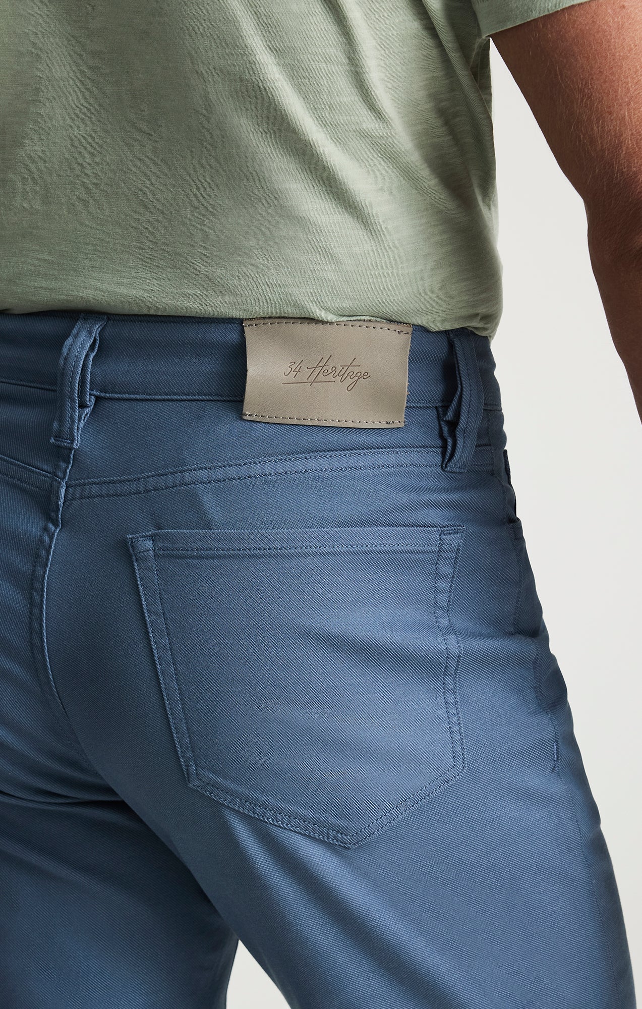 Charisma Relaxed Straight Pants In Vintage Indigo Coolmax - Image 4