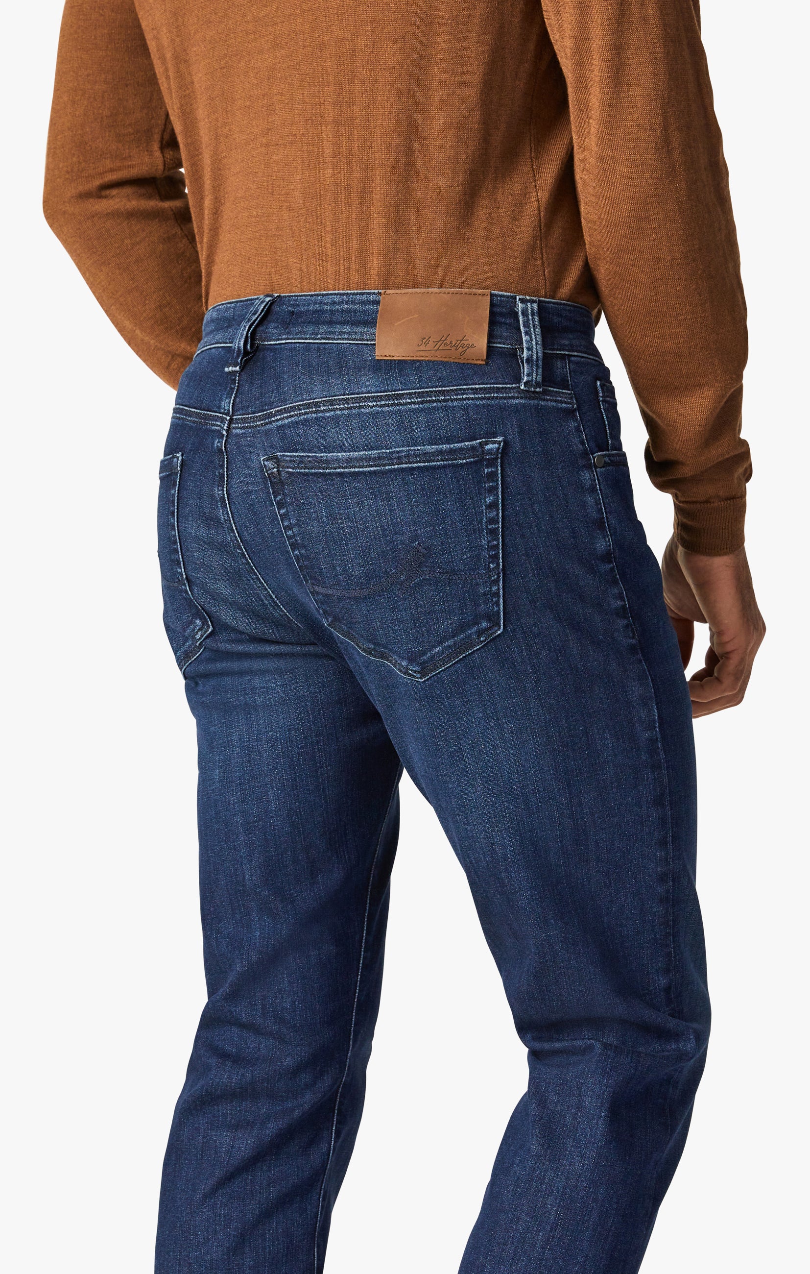 Cool Tapered Leg Jeans In Dark Urban - Image 4
