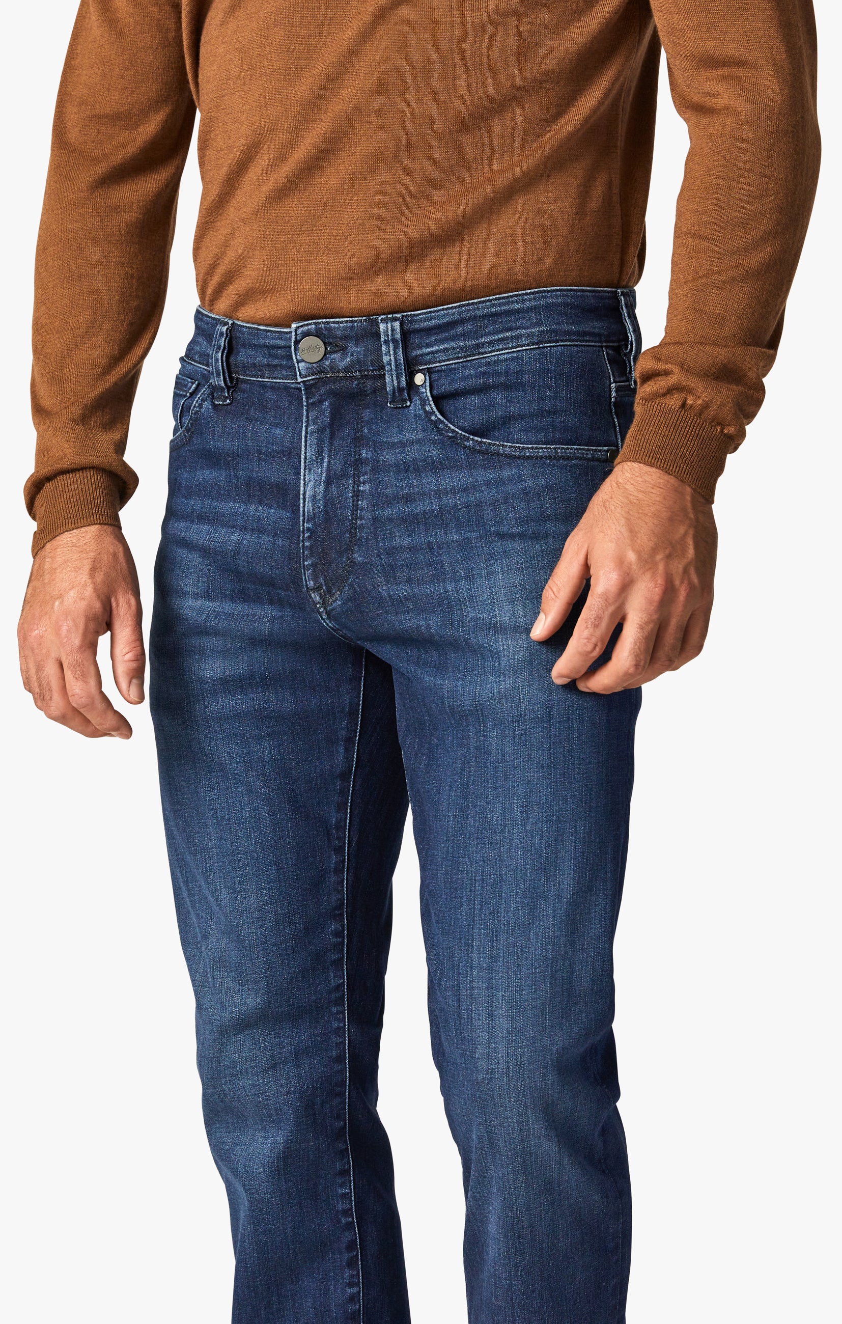 Cool Tapered Leg Jeans In Dark Urban - Image 5