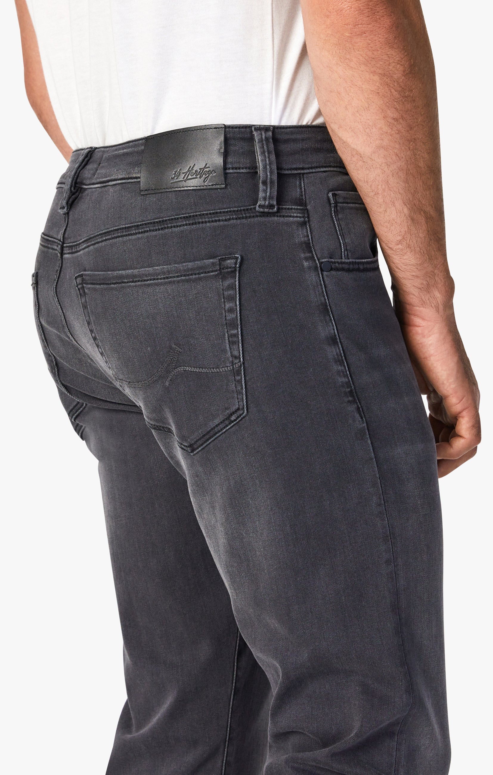 Cool Tapered Leg Jeans In Grey Urban - Image 5