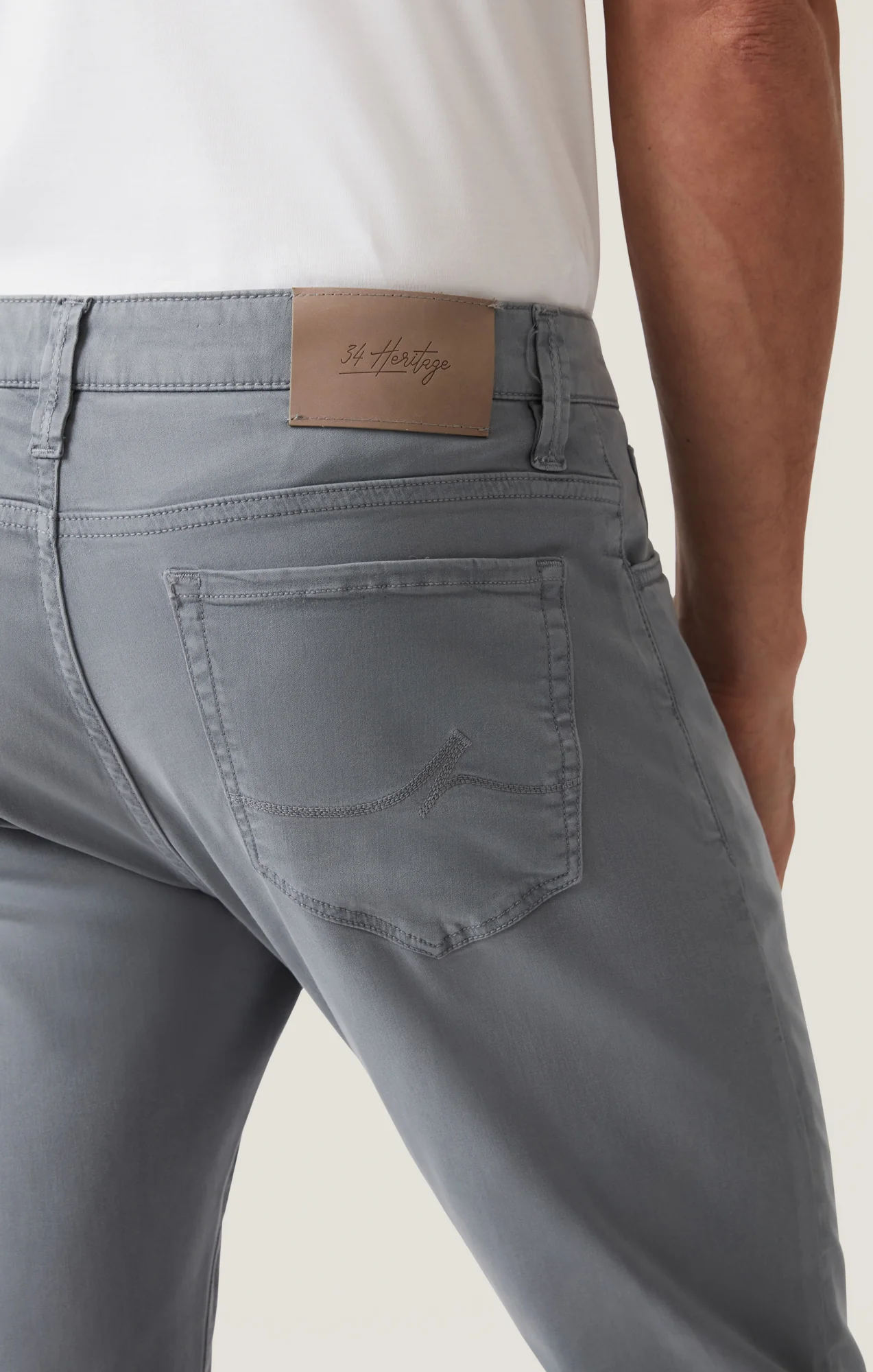 Cool Tapered Leg Pants in Alloy Twill - Image 5