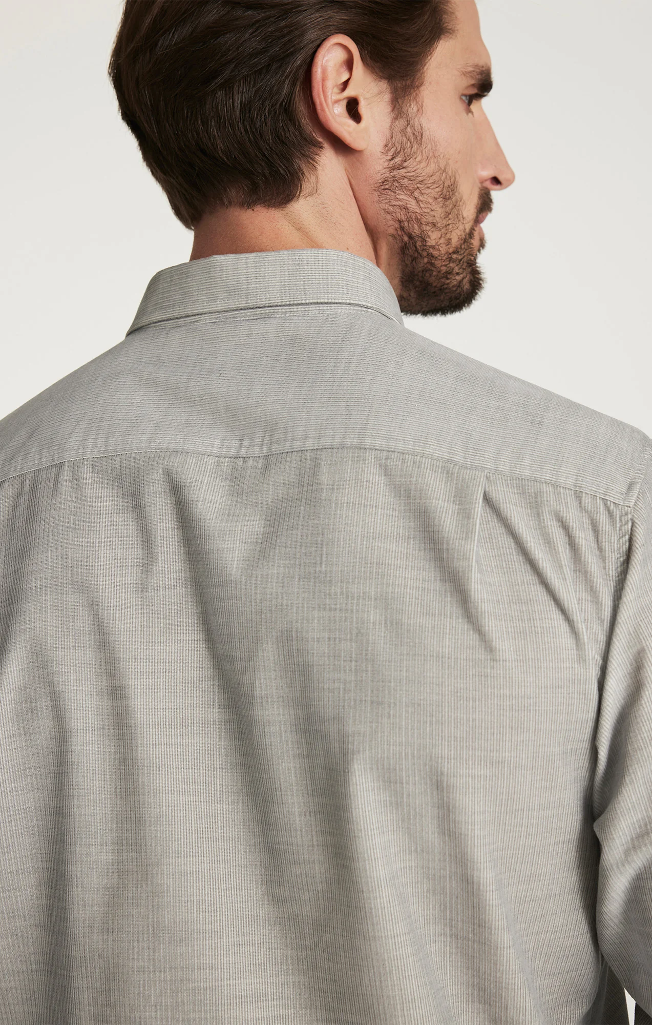 Corduroy Pocket Shirt in Grey - Image 3