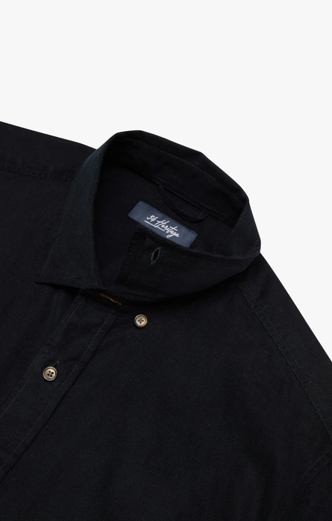 Corduroy Shirt In Total Eclipse - Image 11