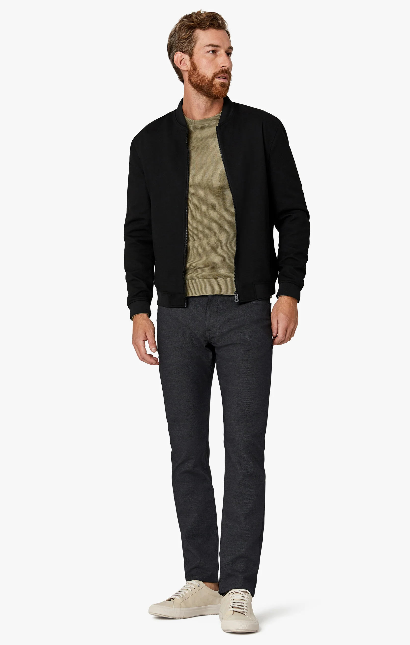 Courage Straight Leg Pants in Black Coolmax - Image 4