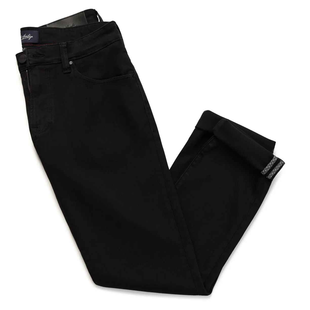 Courage Straight Leg Jeans In Black Urban - Image 7