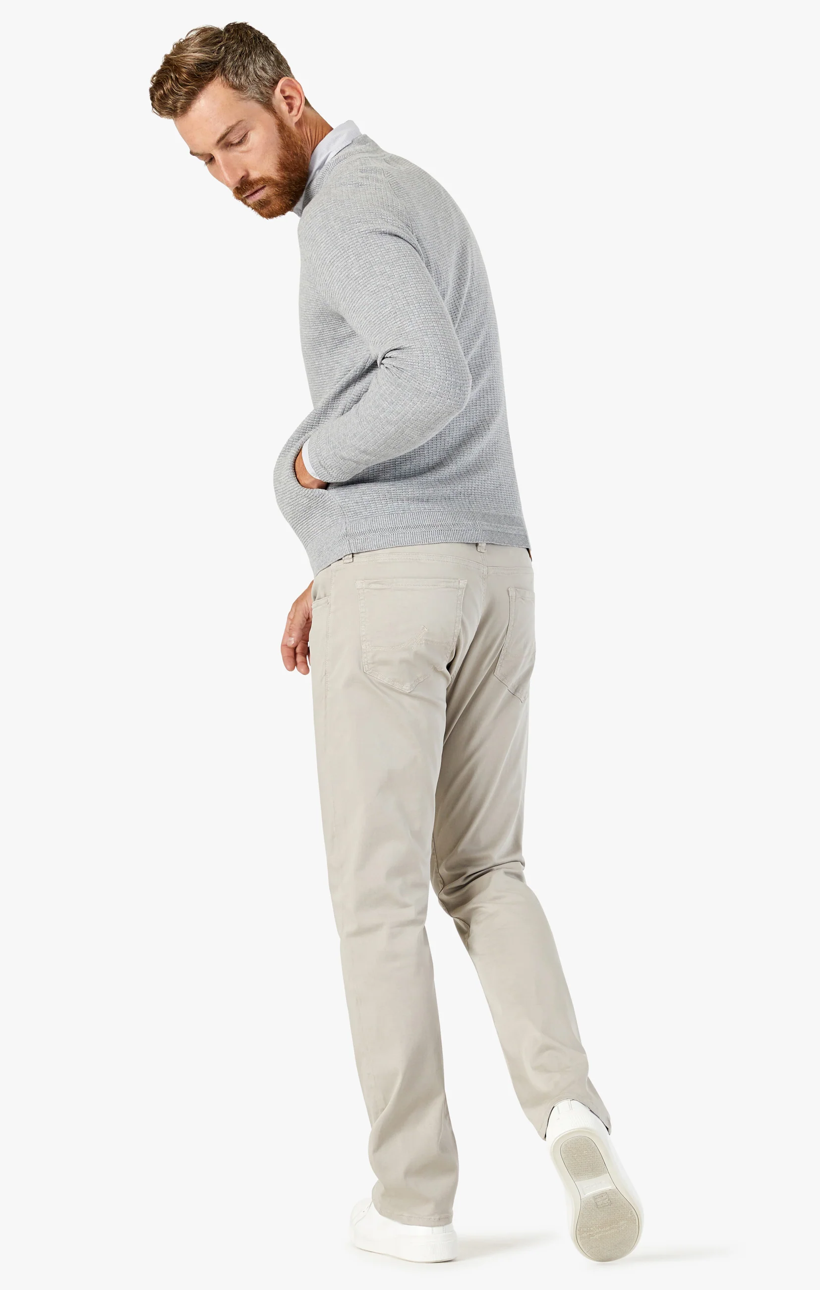 Courage Straight Leg Pants In Dawn Twill - Image 5
