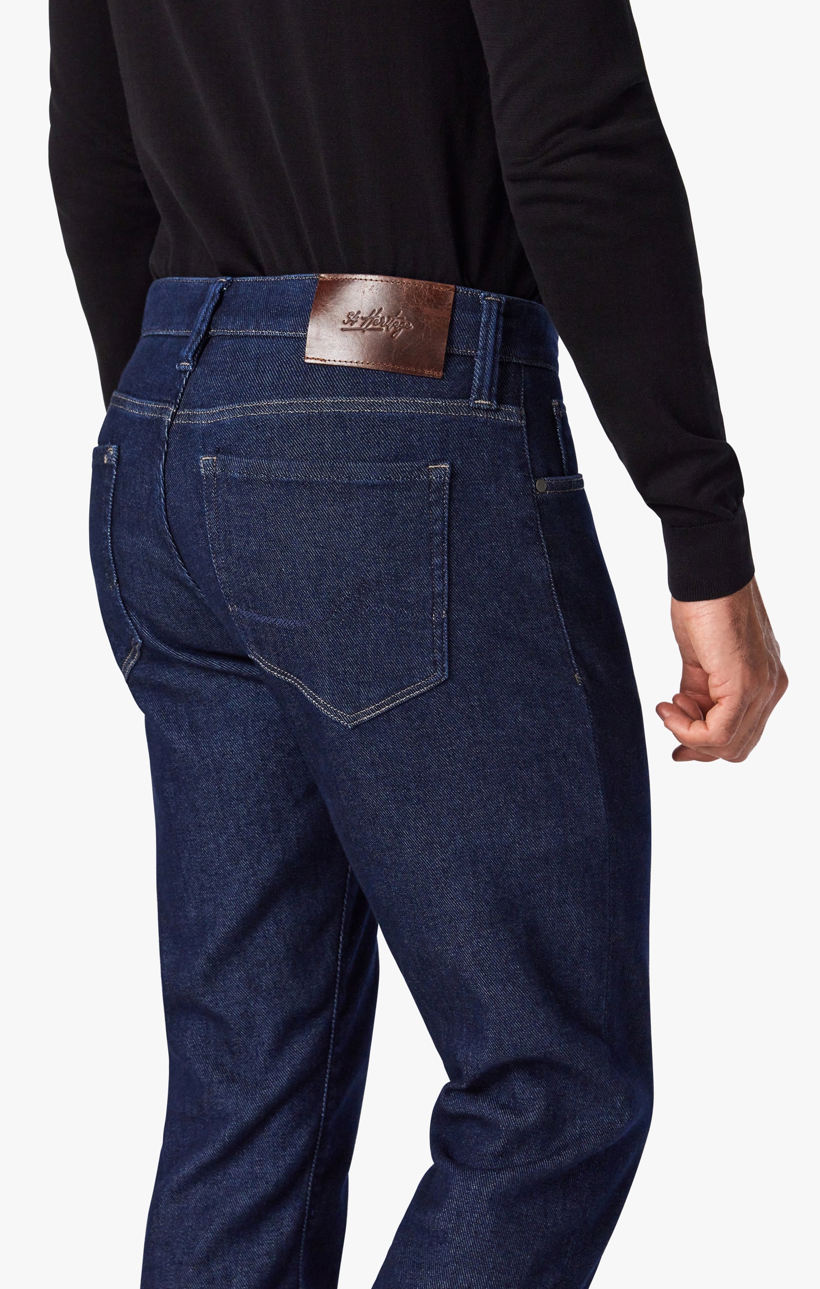 Courage Straight Leg Jeans In Deep Structure - Image 4
