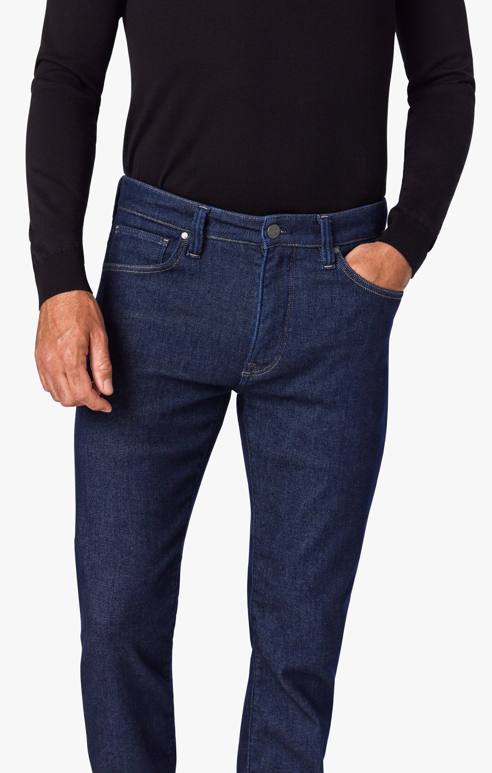 Courage Straight Leg Jeans In Deep Structure - Image 5