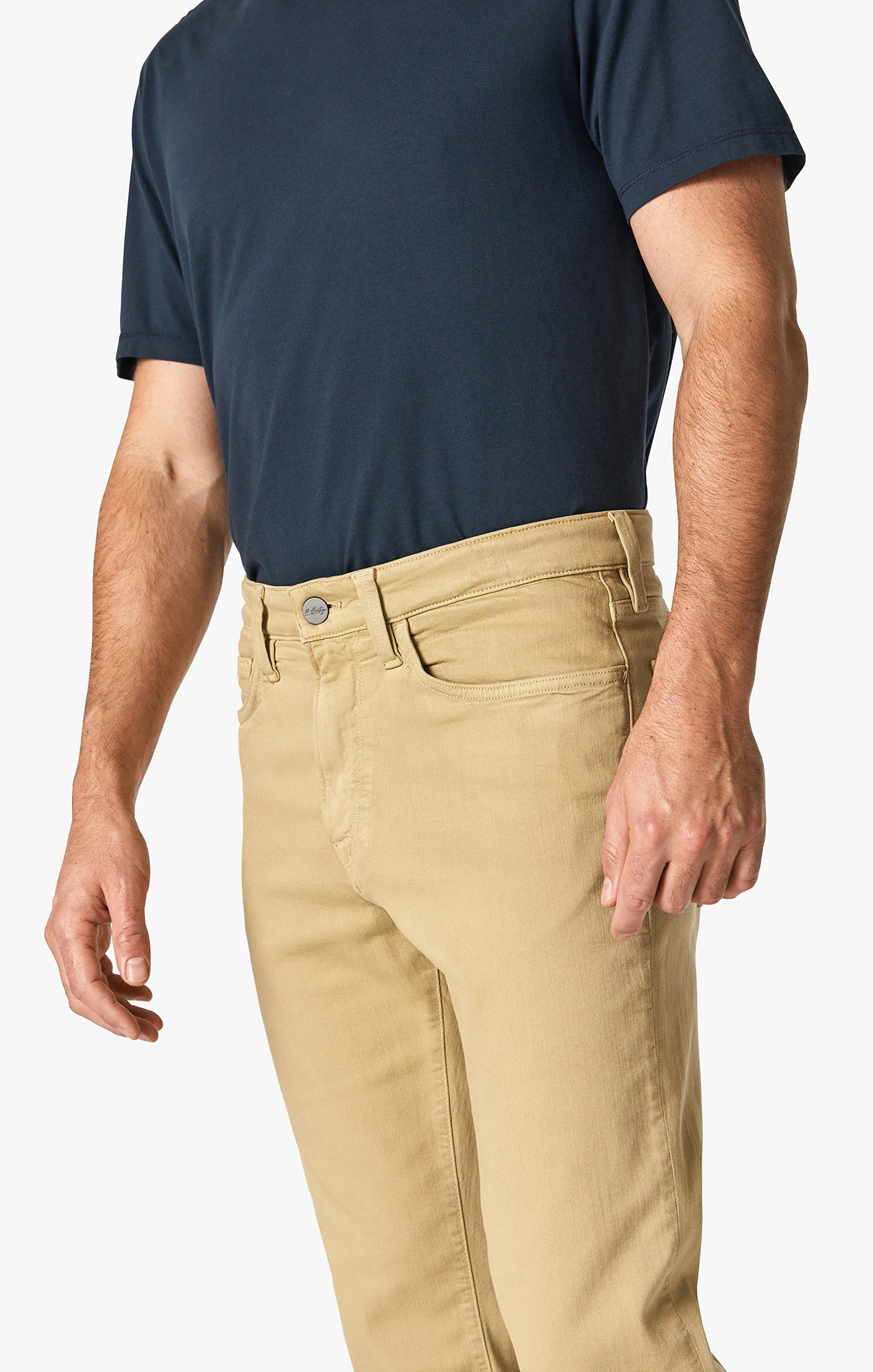 Courage Straight Leg Pants In Dijon Coolmax - Image 5