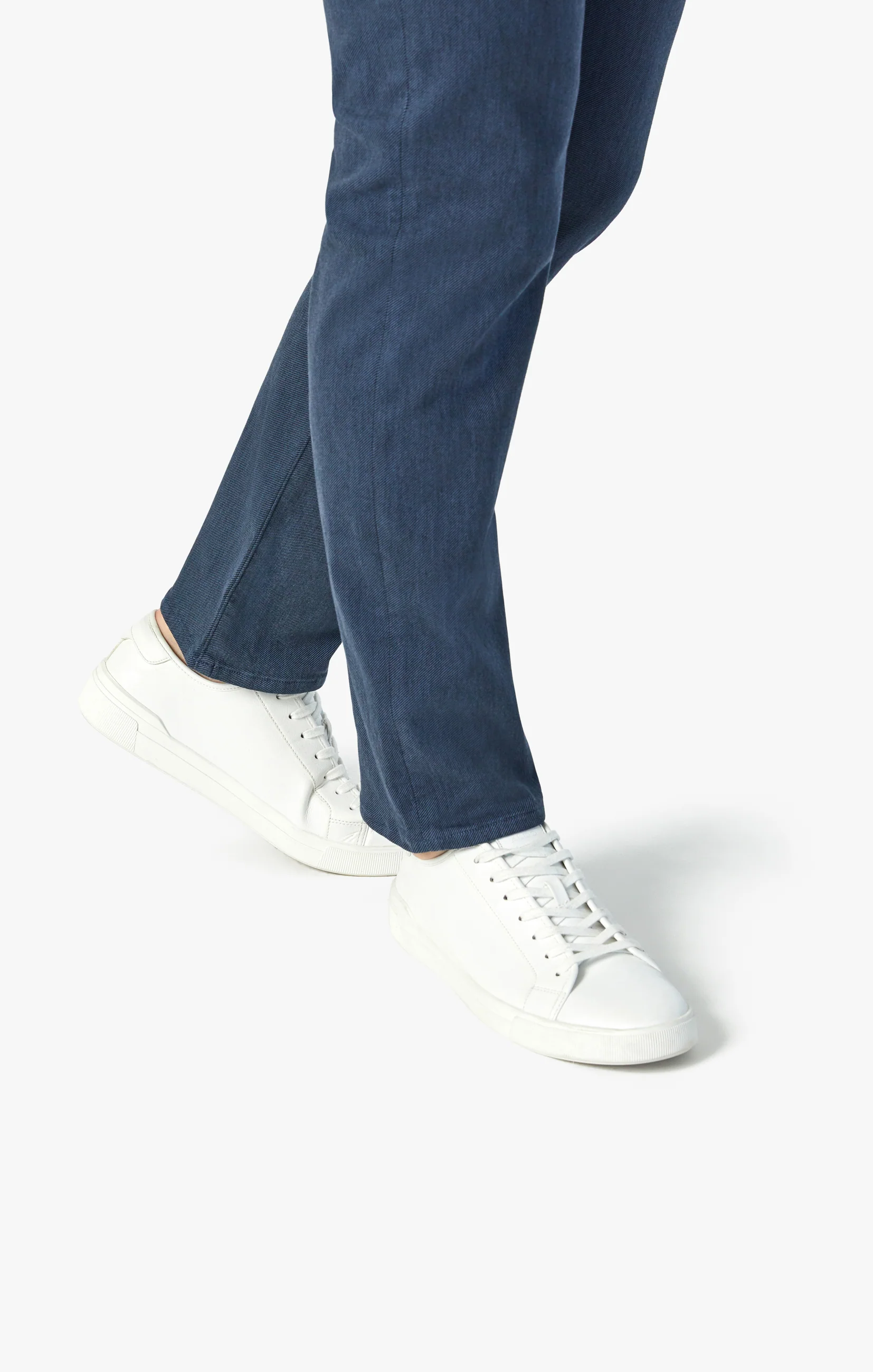 Courage Straight Leg Pants In Insignia Blue Diagonal - Image 6