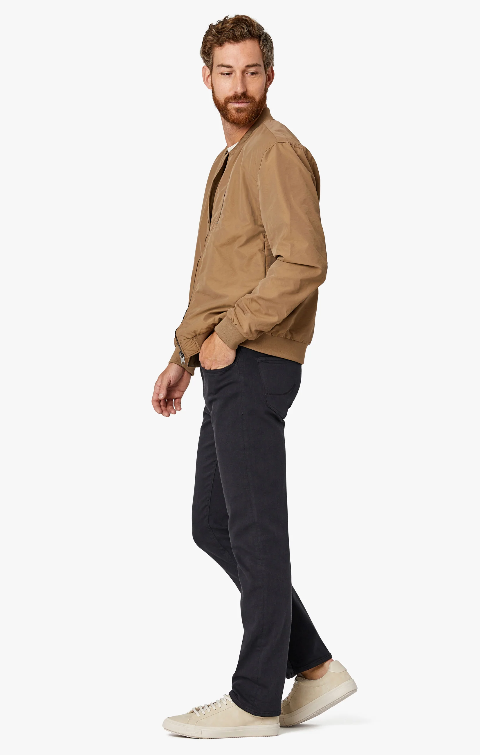 Courage Straight Leg Pants In Iron Comfort - Image 4
