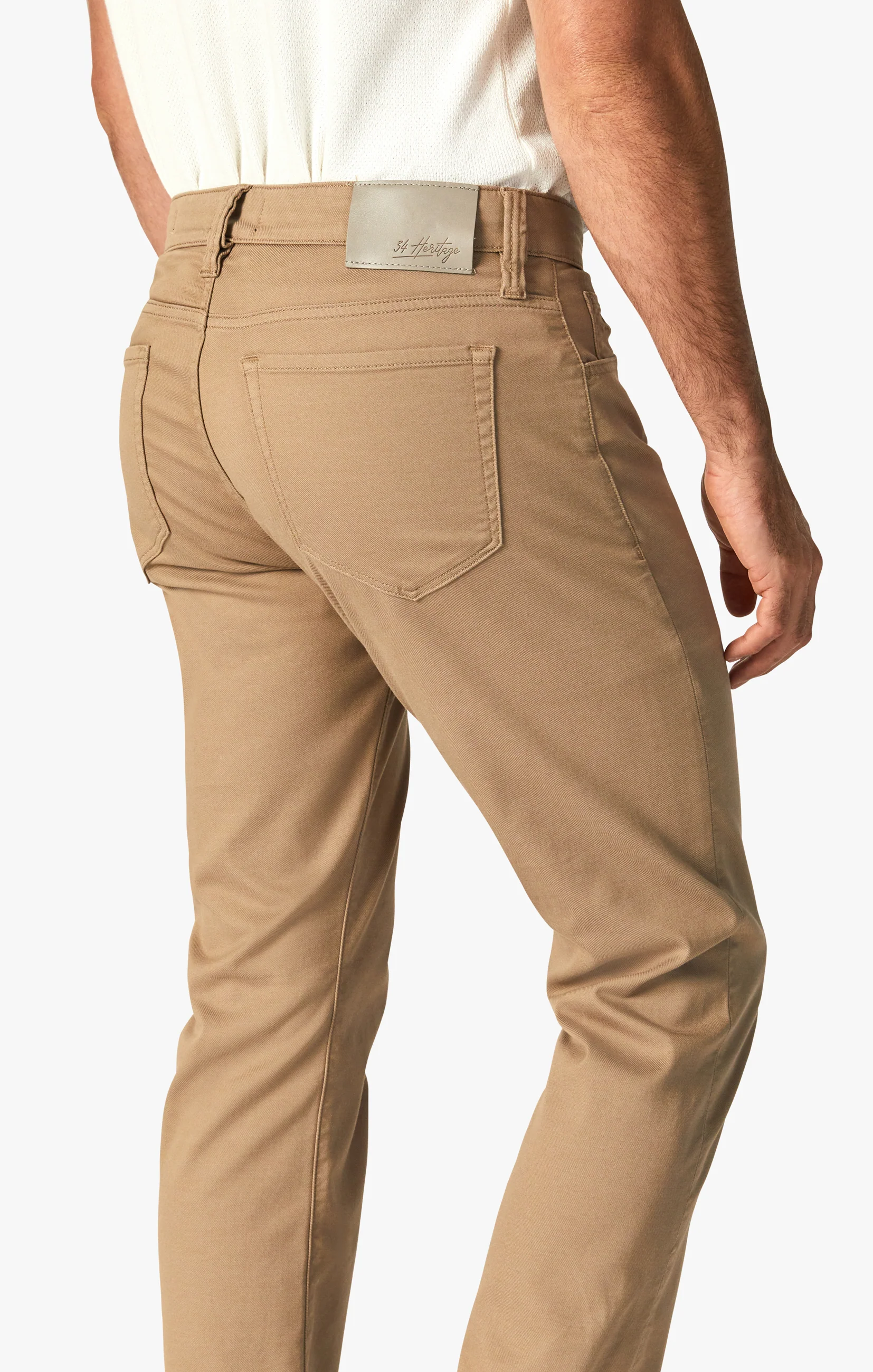 Courage Straight Leg Pants In Khaki Summer Coolmax - Image 3