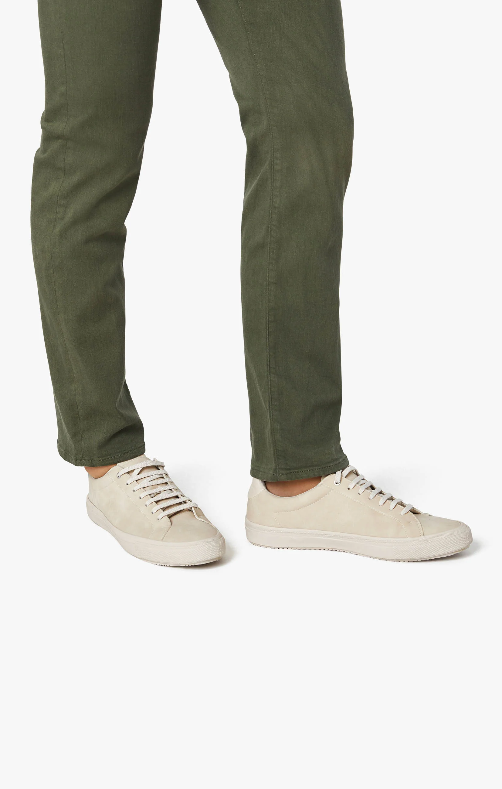 Courage Straight Leg Pants In Military Green Comfort - Image 8