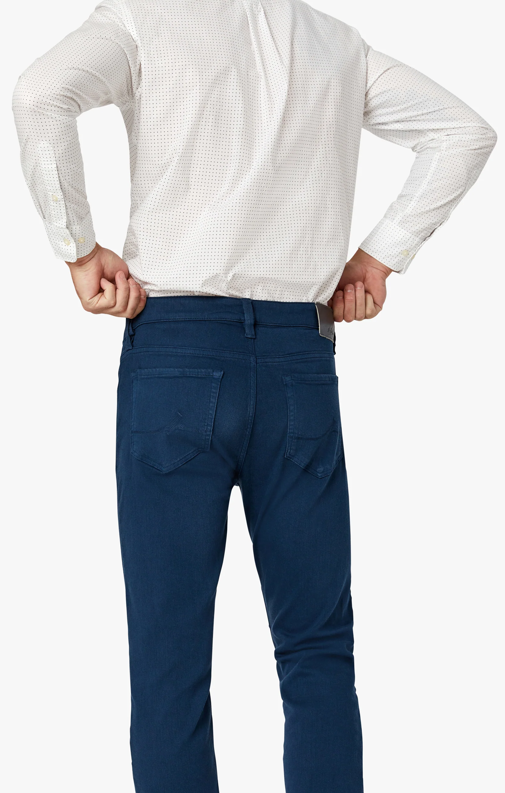 Courage Straight Leg Pants In Petrol Comfort - Image 7