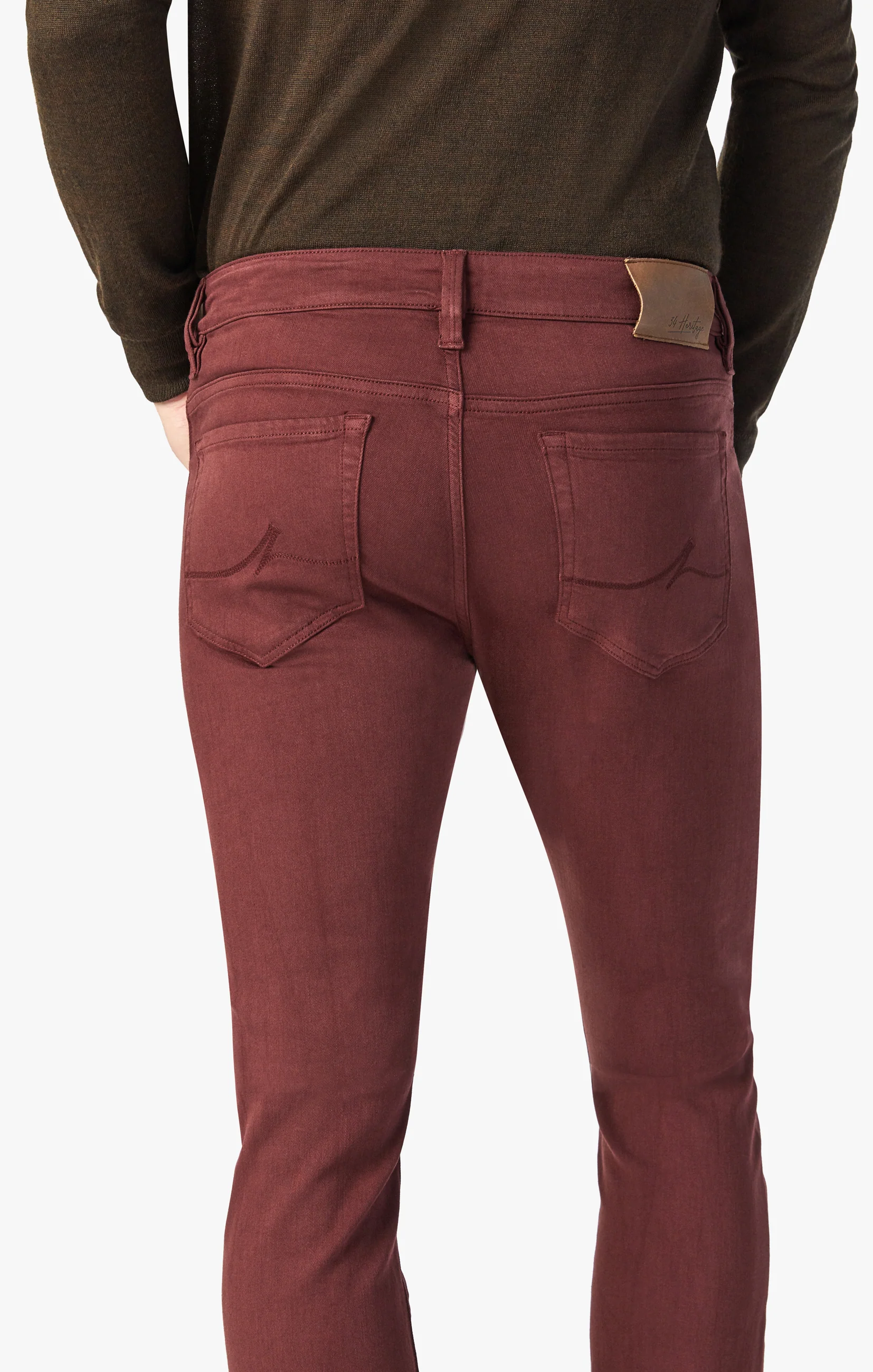 Courage Straight Leg Pants In Rum Raisin Comfort - Image 4