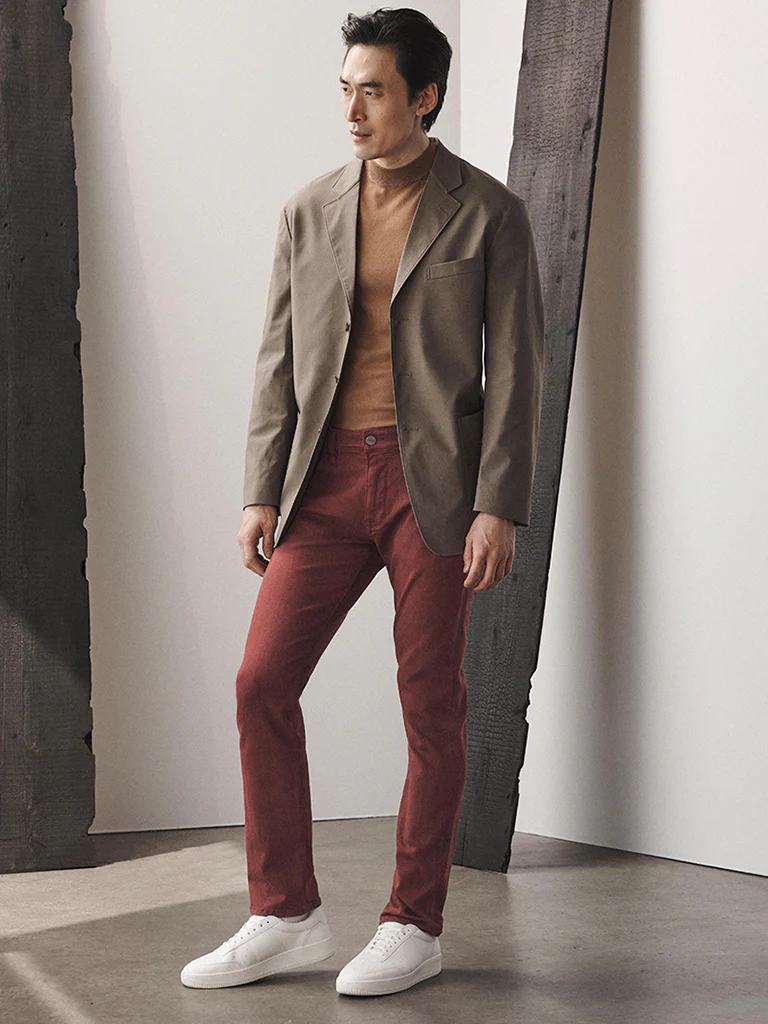 Courage Straight Leg Pants In Rum Raisin Comfort - Image 6