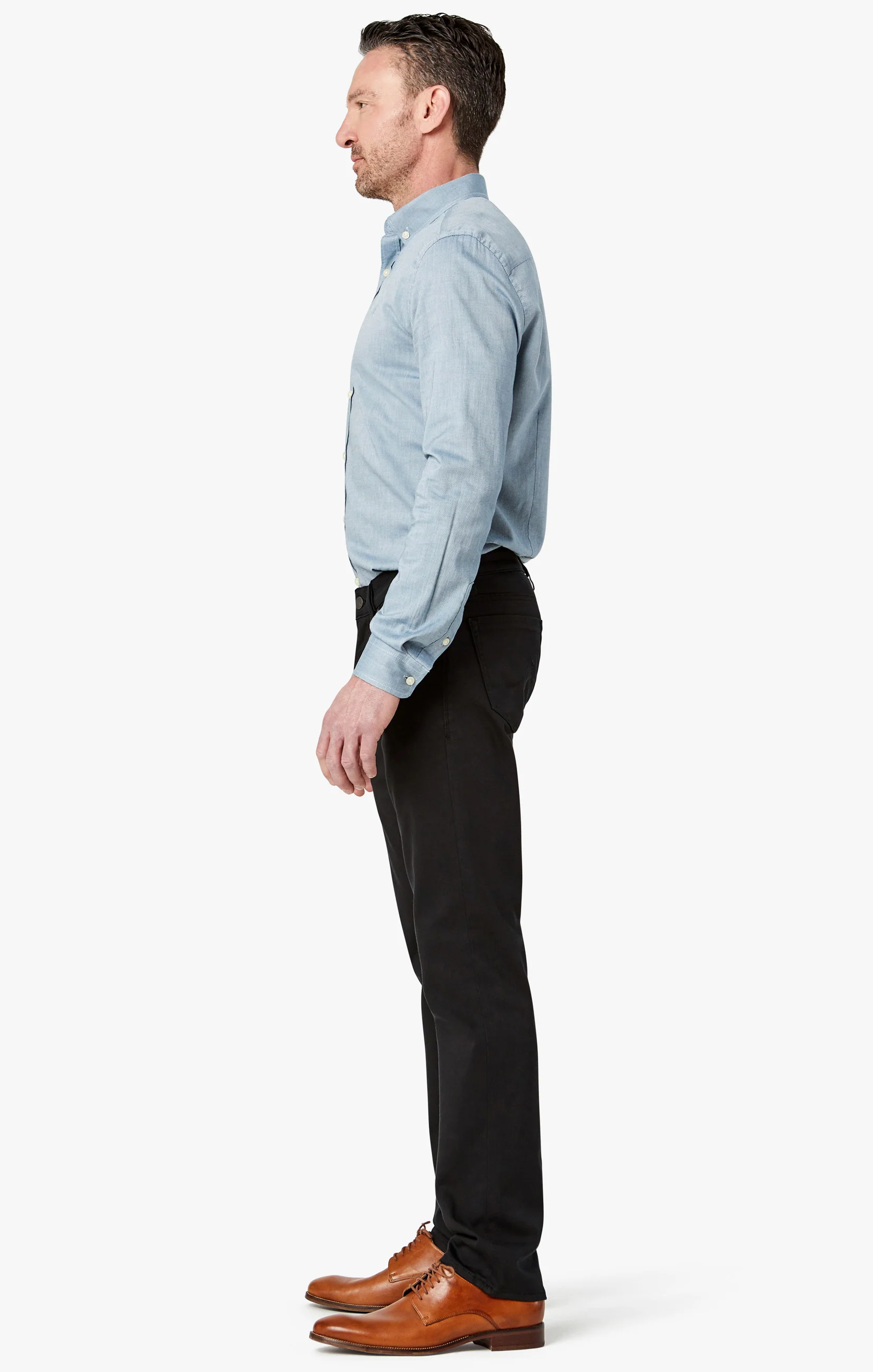 Courage Straight Leg Pants In Select Double Black - Image 4