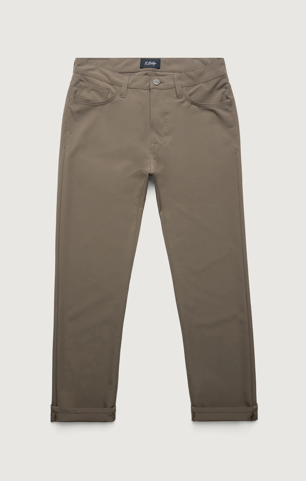 Courage Straight Commuter Pants in Taupe Luxe - Image 5