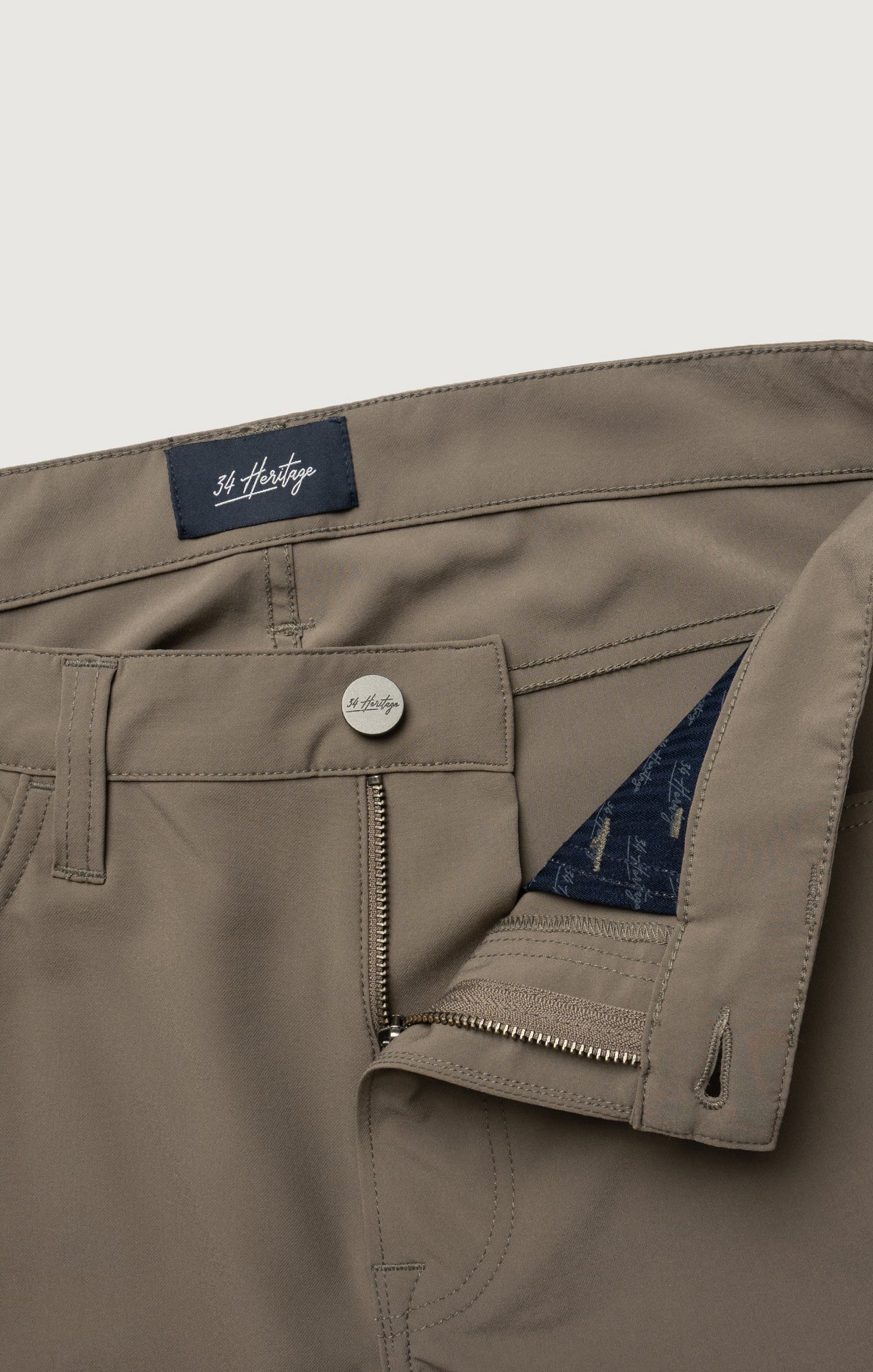 Courage Straight Commuter Pants in Taupe Luxe - Image 6