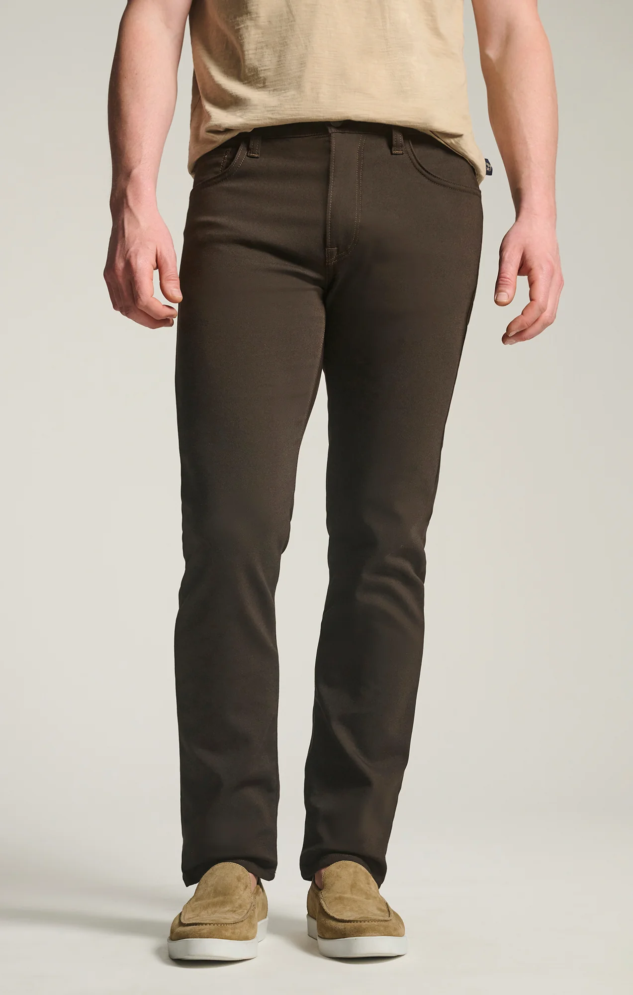 Courage Straight Leg Commuter Pants in Brown - Image 2