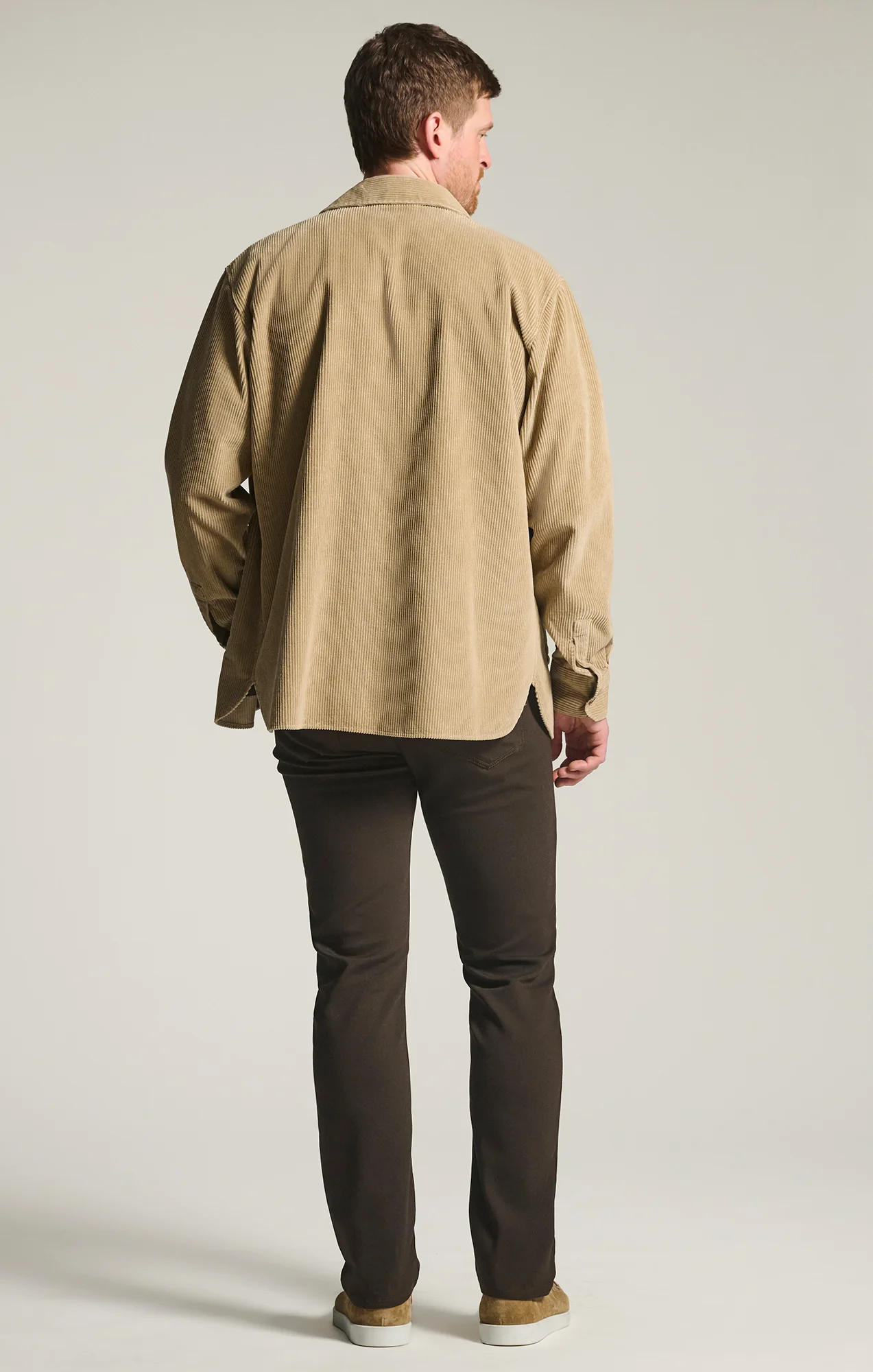 Courage Straight Leg Commuter Pants in Brown - Image 3