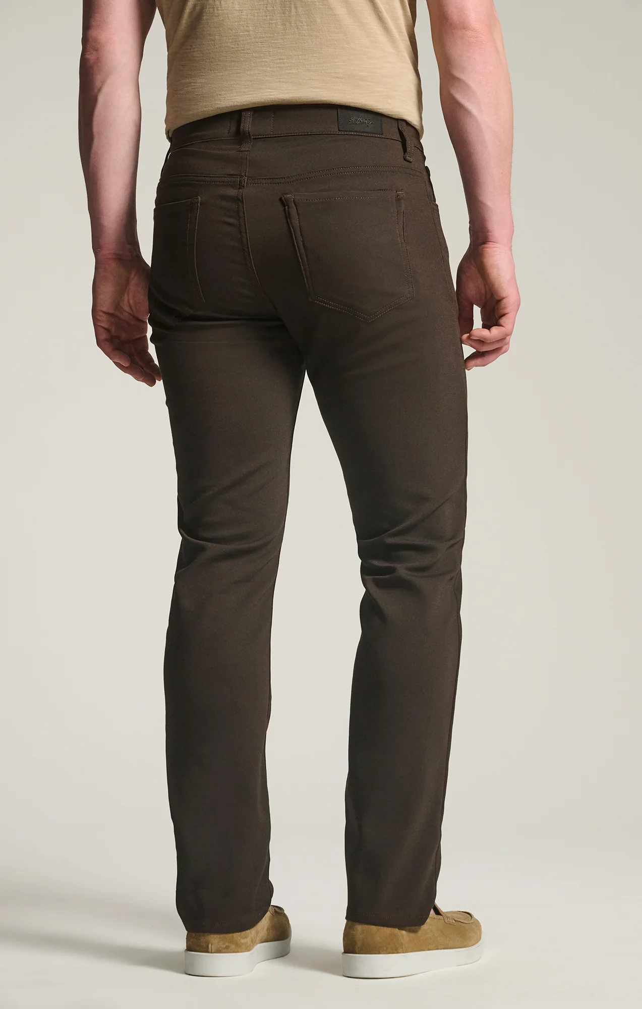 Courage Straight Leg Commuter Pants in Brown - Image 5