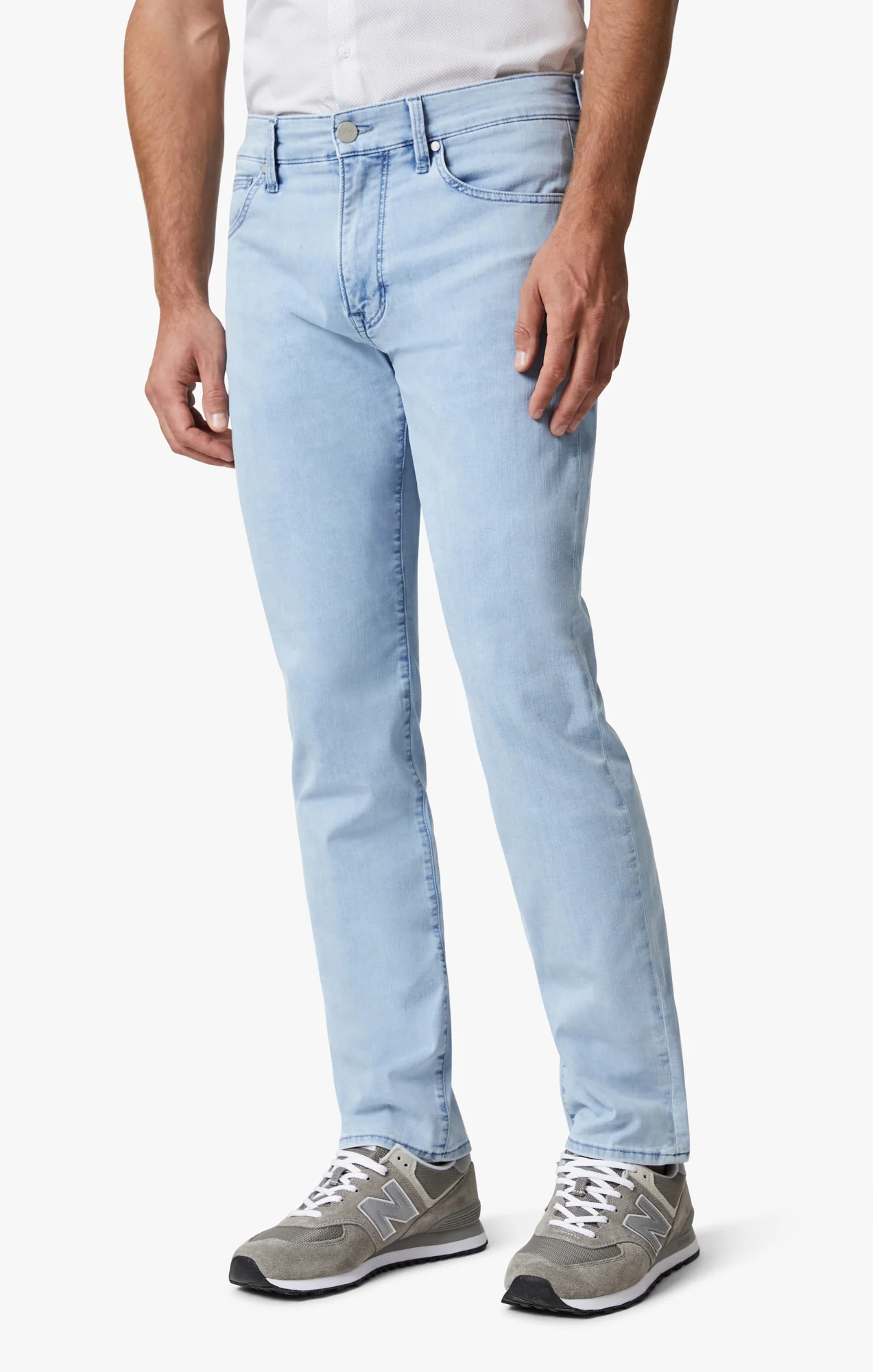 Courage Straight Leg Jeans In Bleached Kona - Image 3