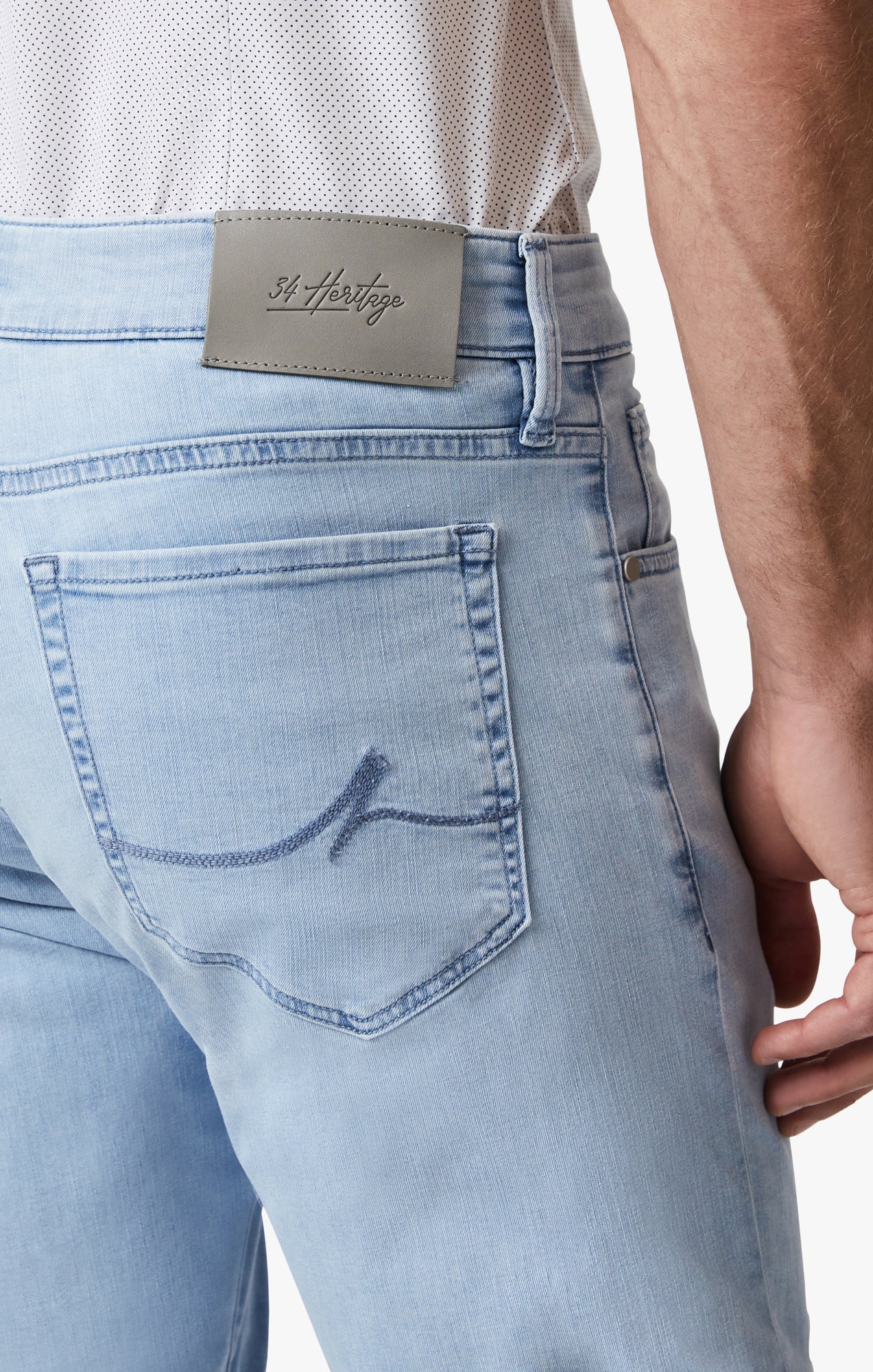 Courage Straight Leg Jeans In Bleached Kona - Image 5